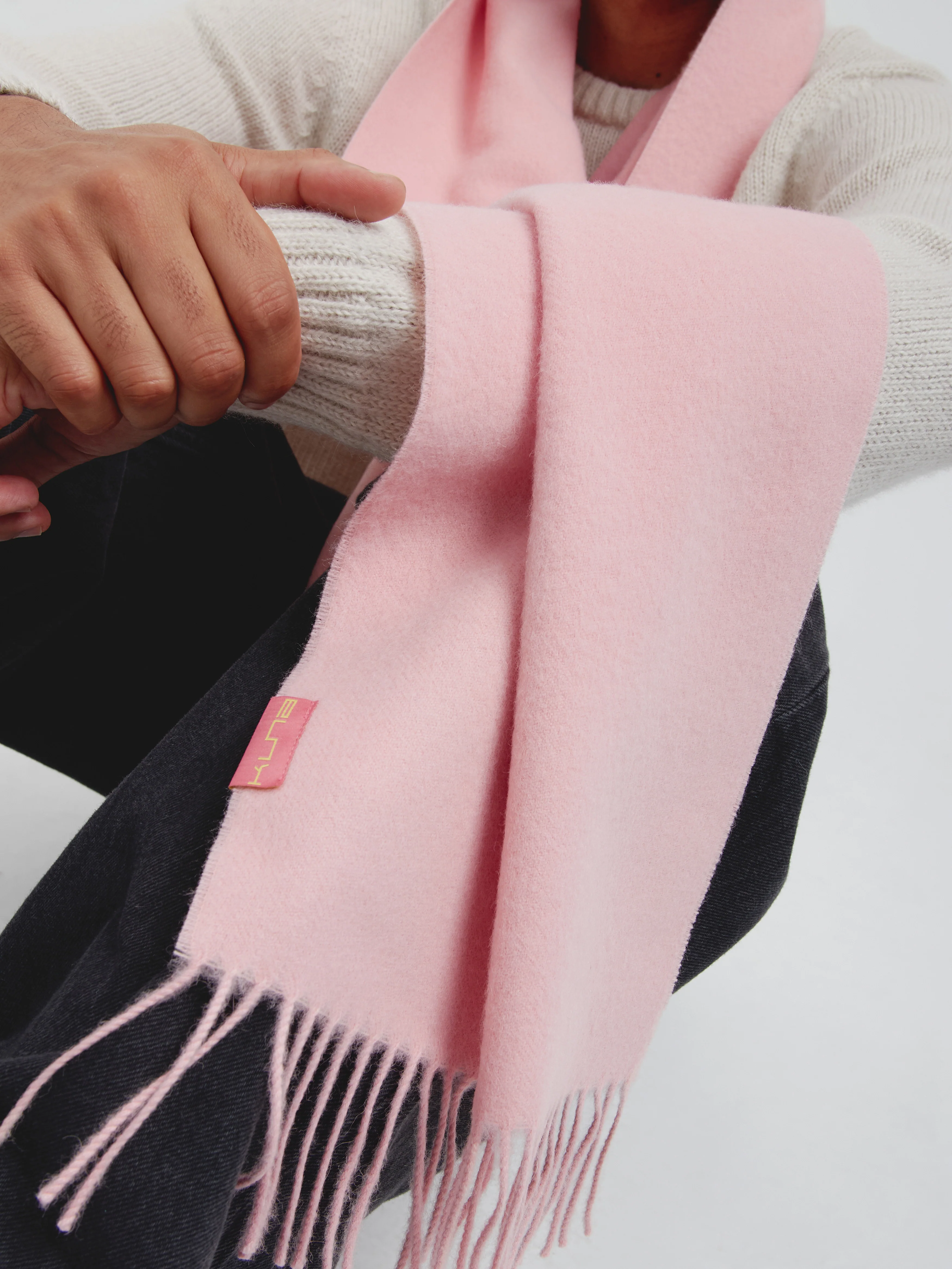 Chalina Adrian De Baby Alpaca Color Rosado - Image 5