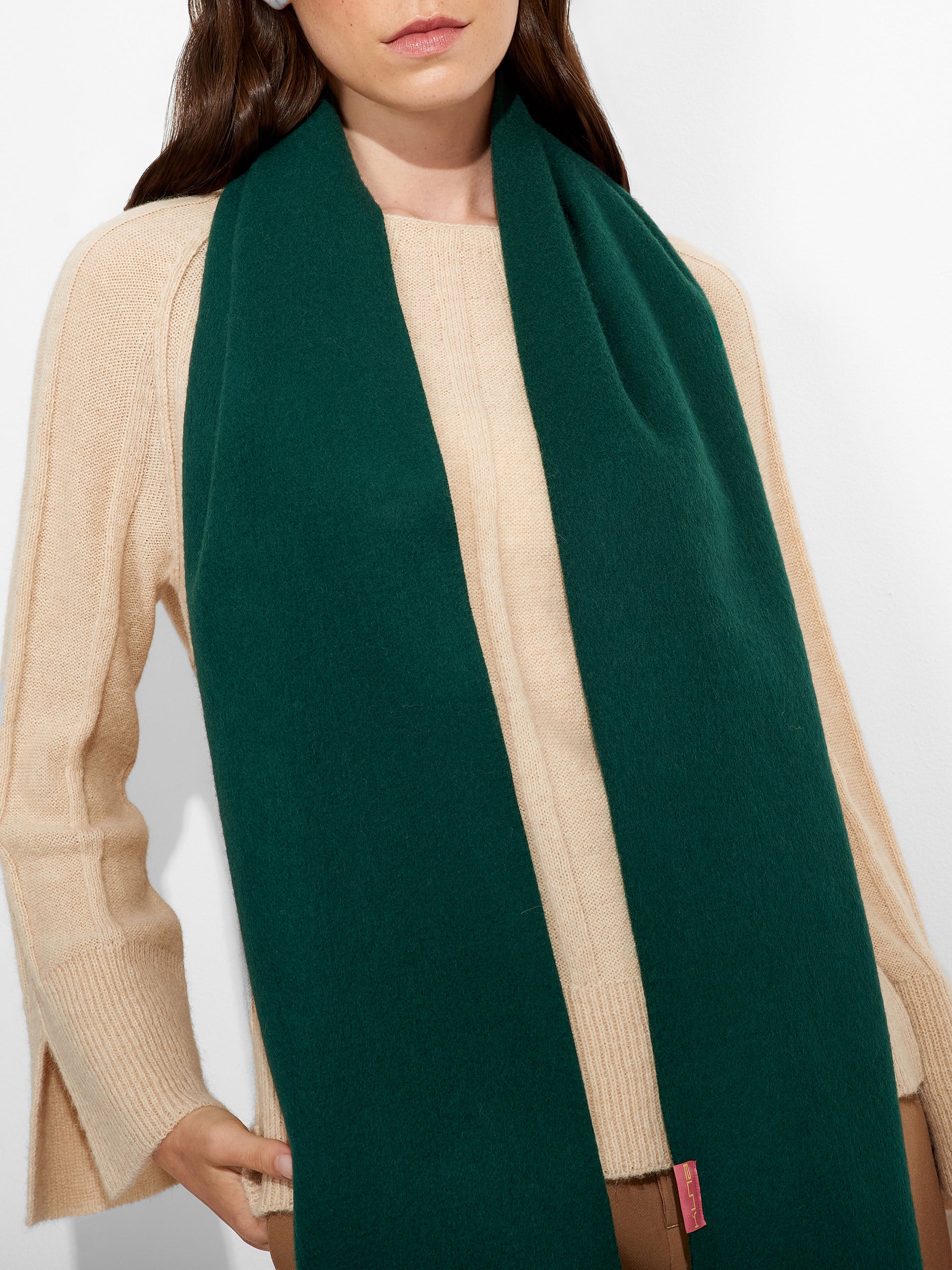Chalina Adrian De Baby Alpaca Color Verde - Image 3