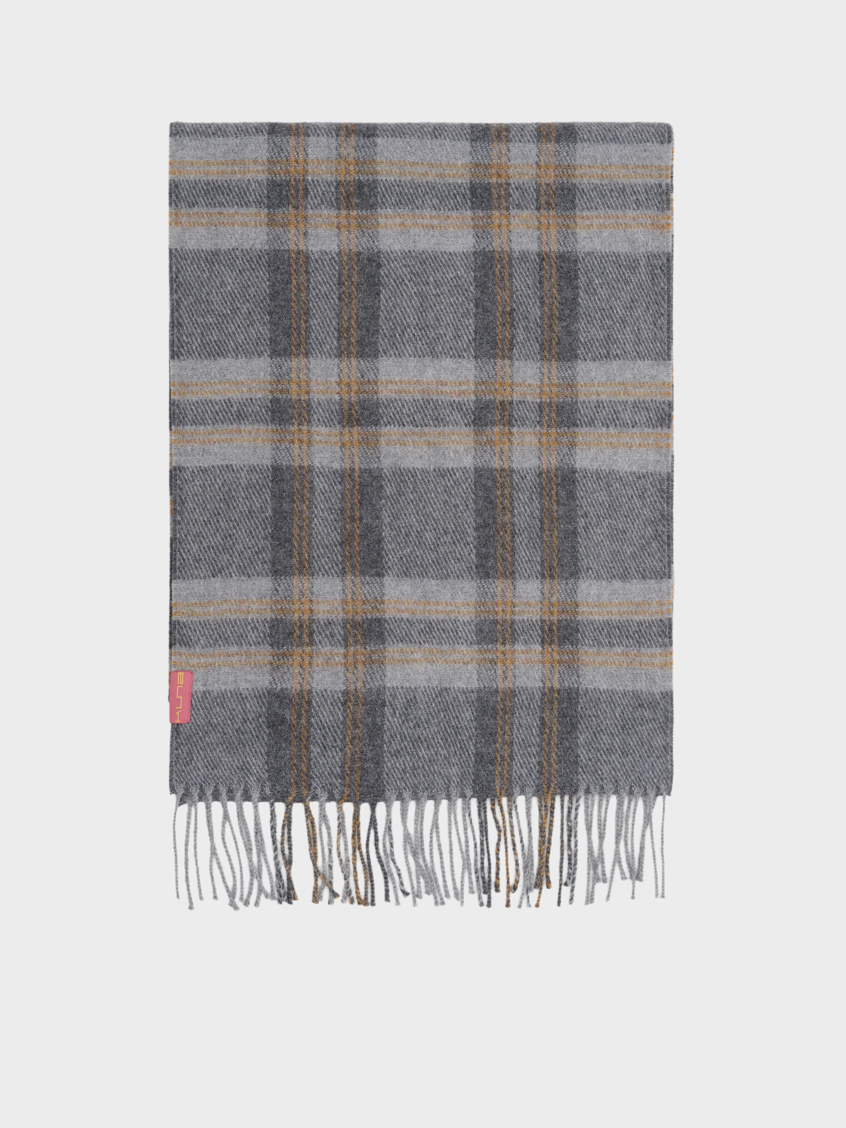 Chalina Catalan De Baby Alpaca Color Gris