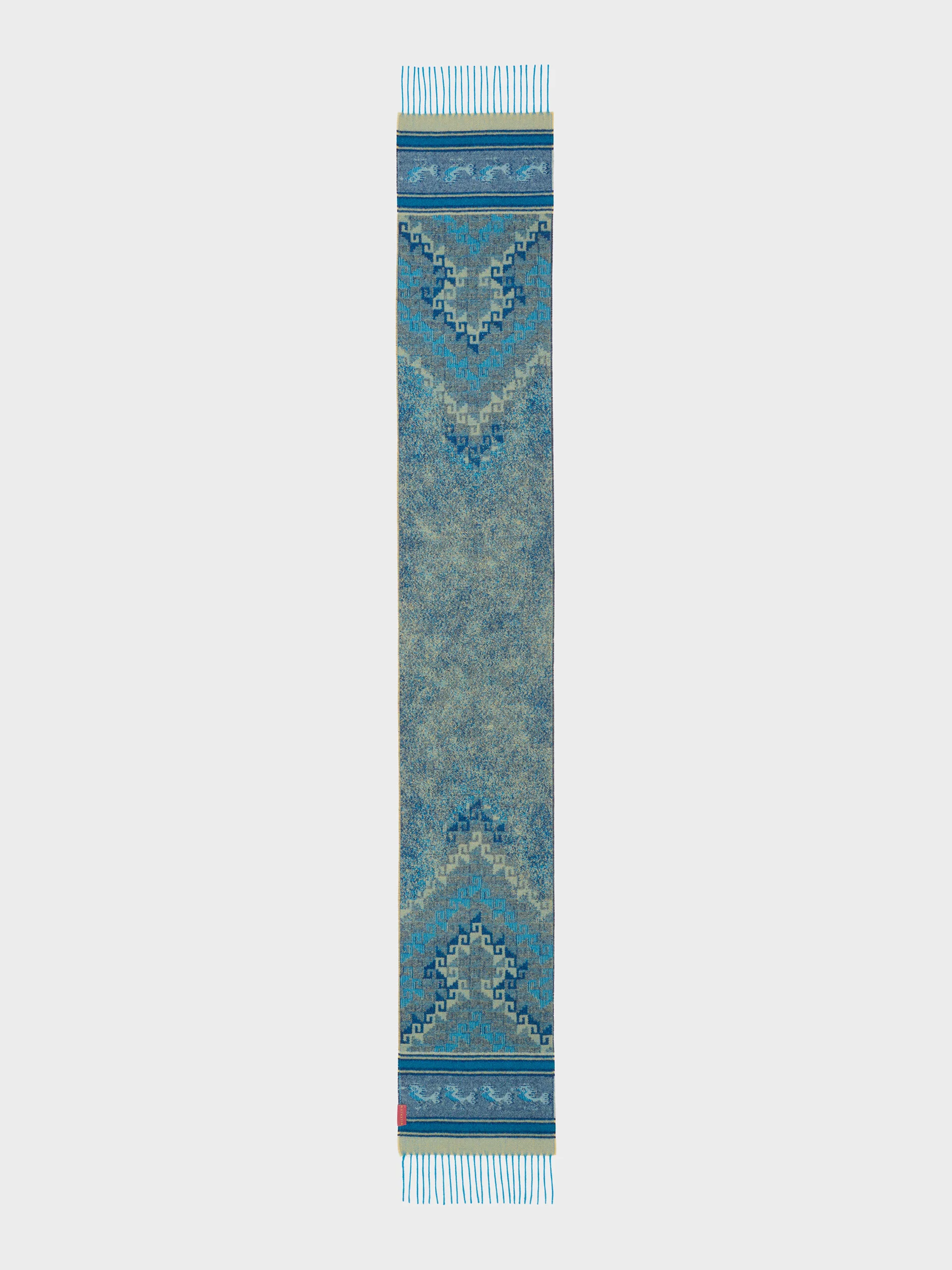 Chalina Chancay - 37 De Baby Alpaca Color Azul - Image 11