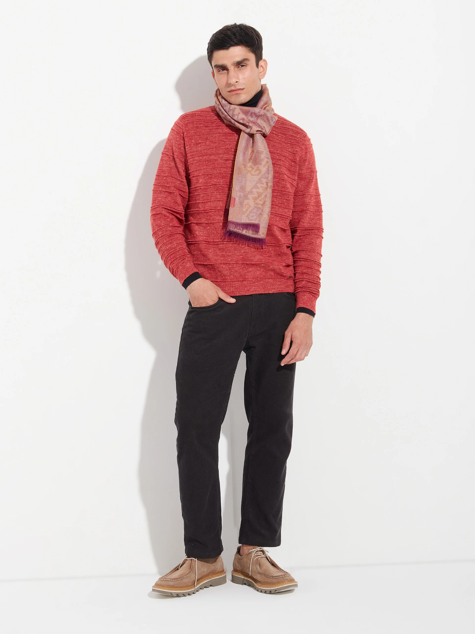Chalina Chancay - 38 De Baby Alpaca Color Rojo - Image 8