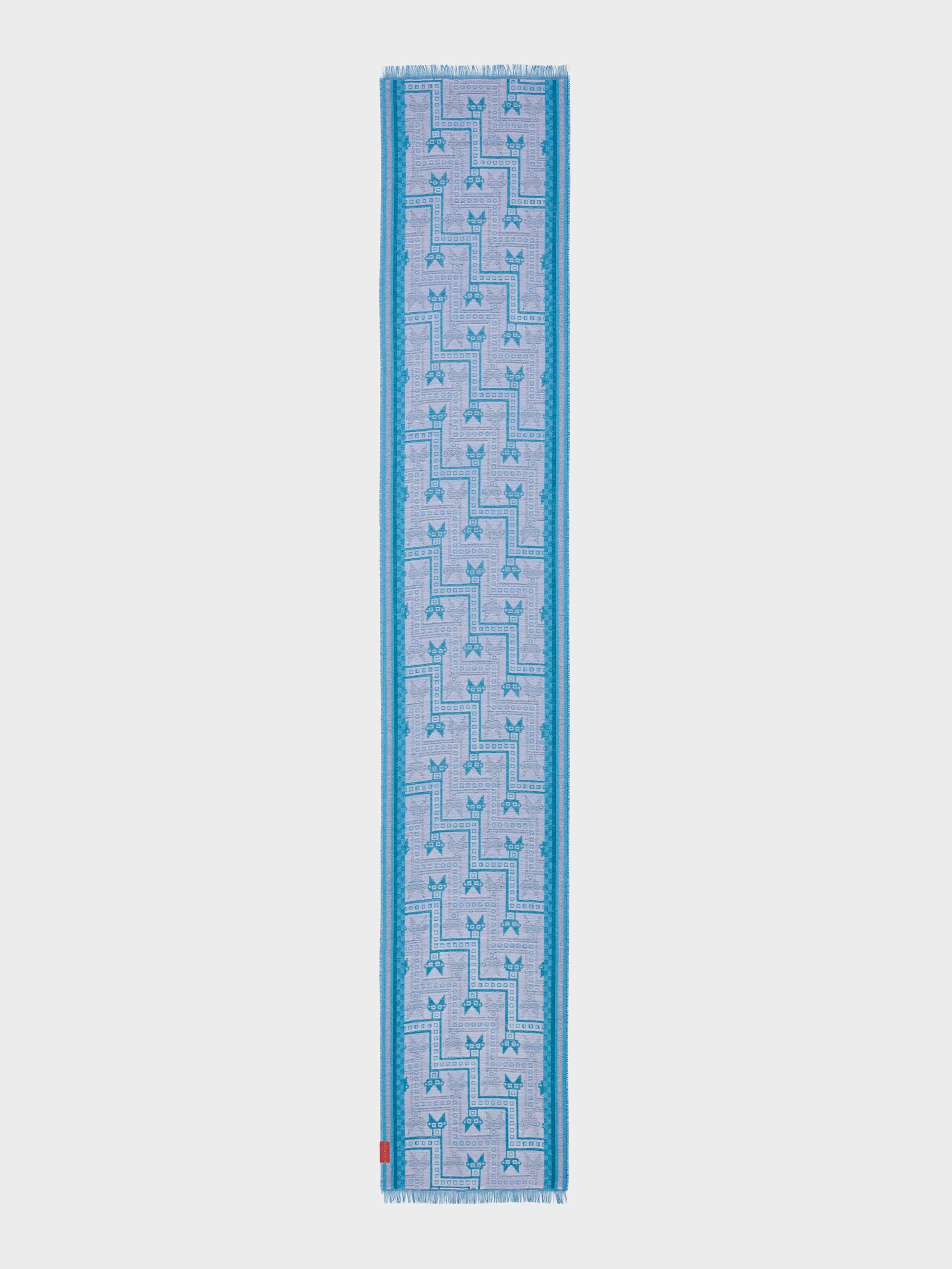 Chalina Chancay - 39 De Baby Alpaca Color Azul - Image 11