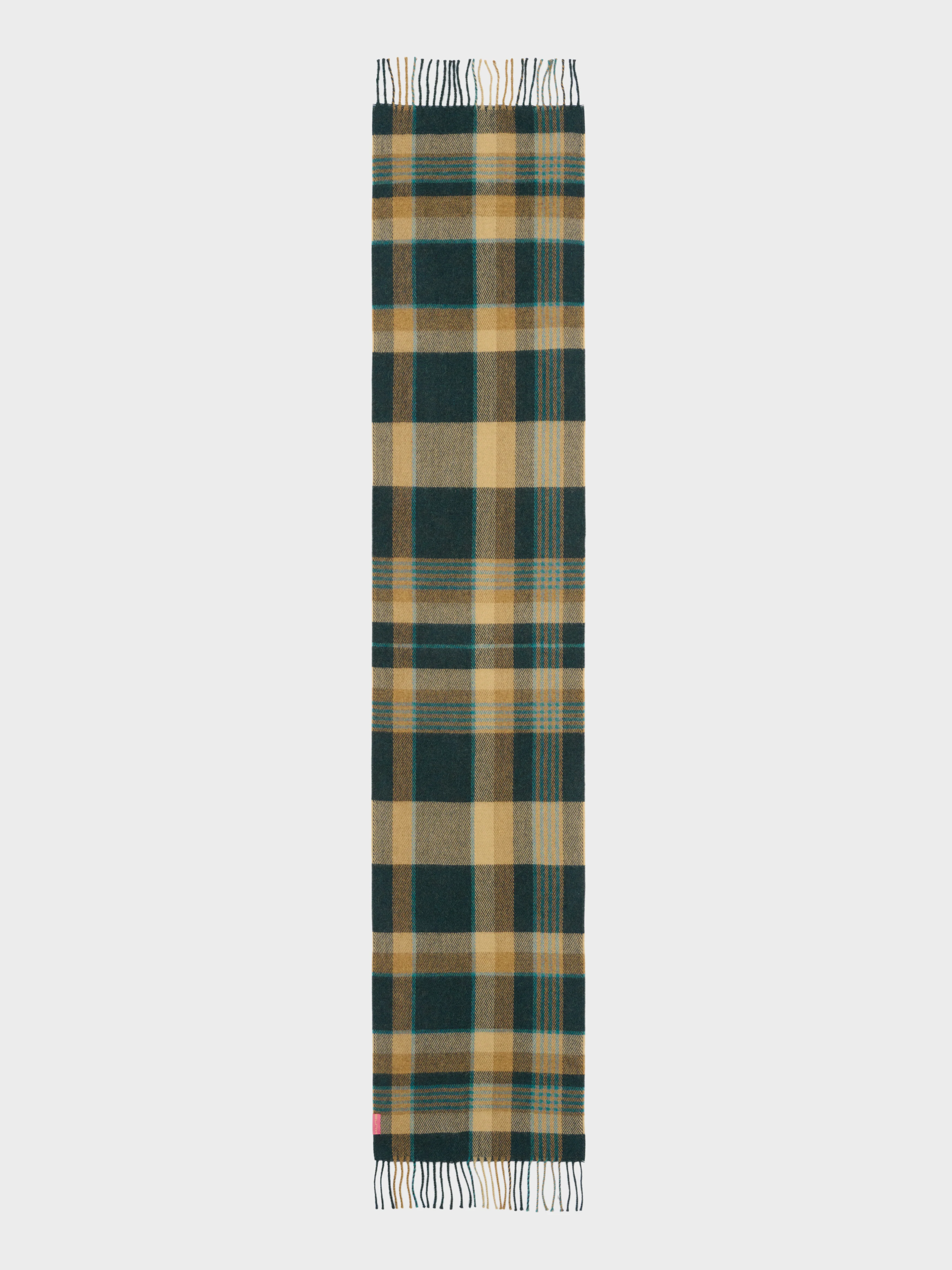 Chalina Check De Baby Alpaca Color Verde - Image 6
