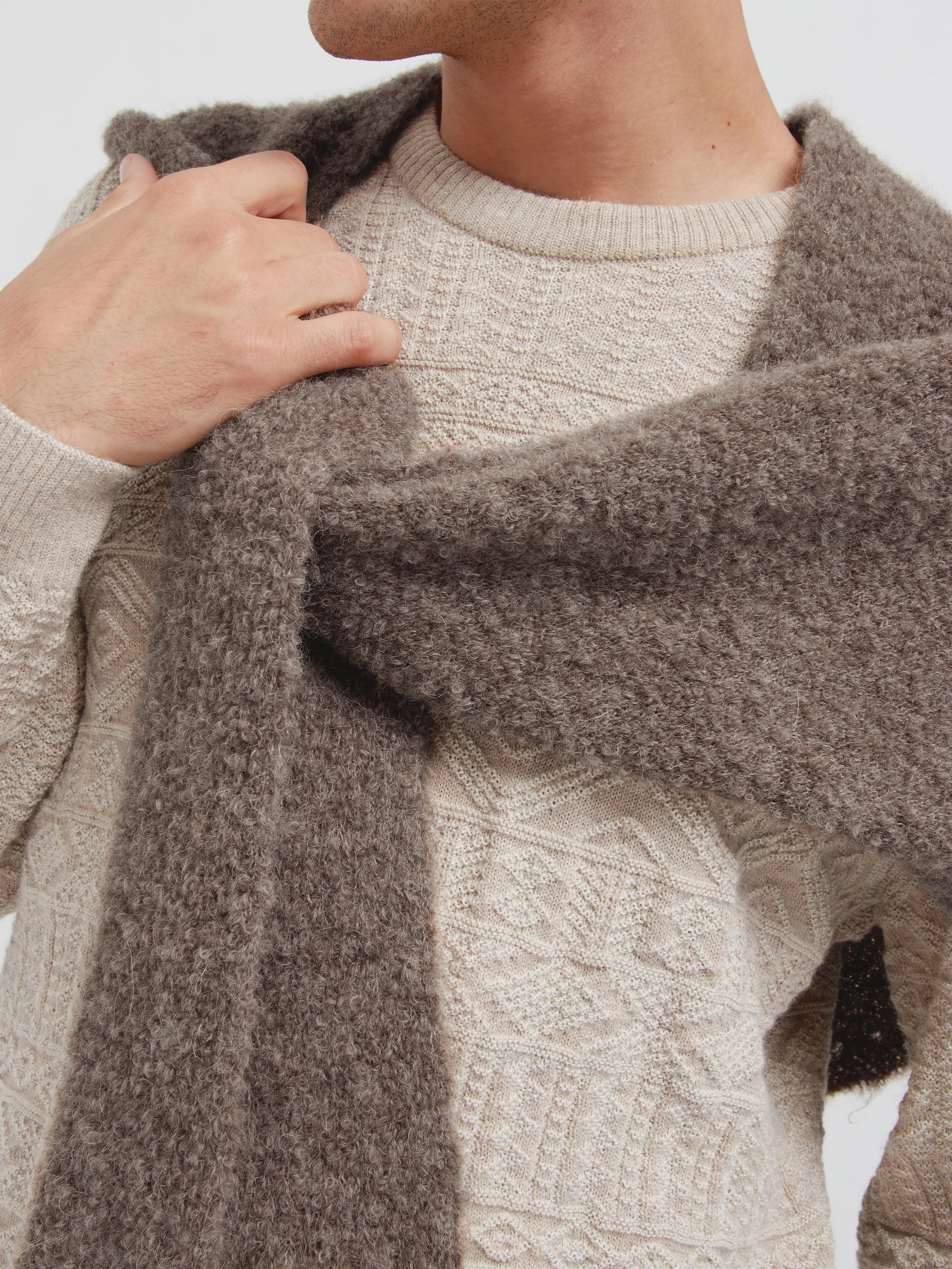 Chalina Cornelia De Alpaca Color Beige - Image 5