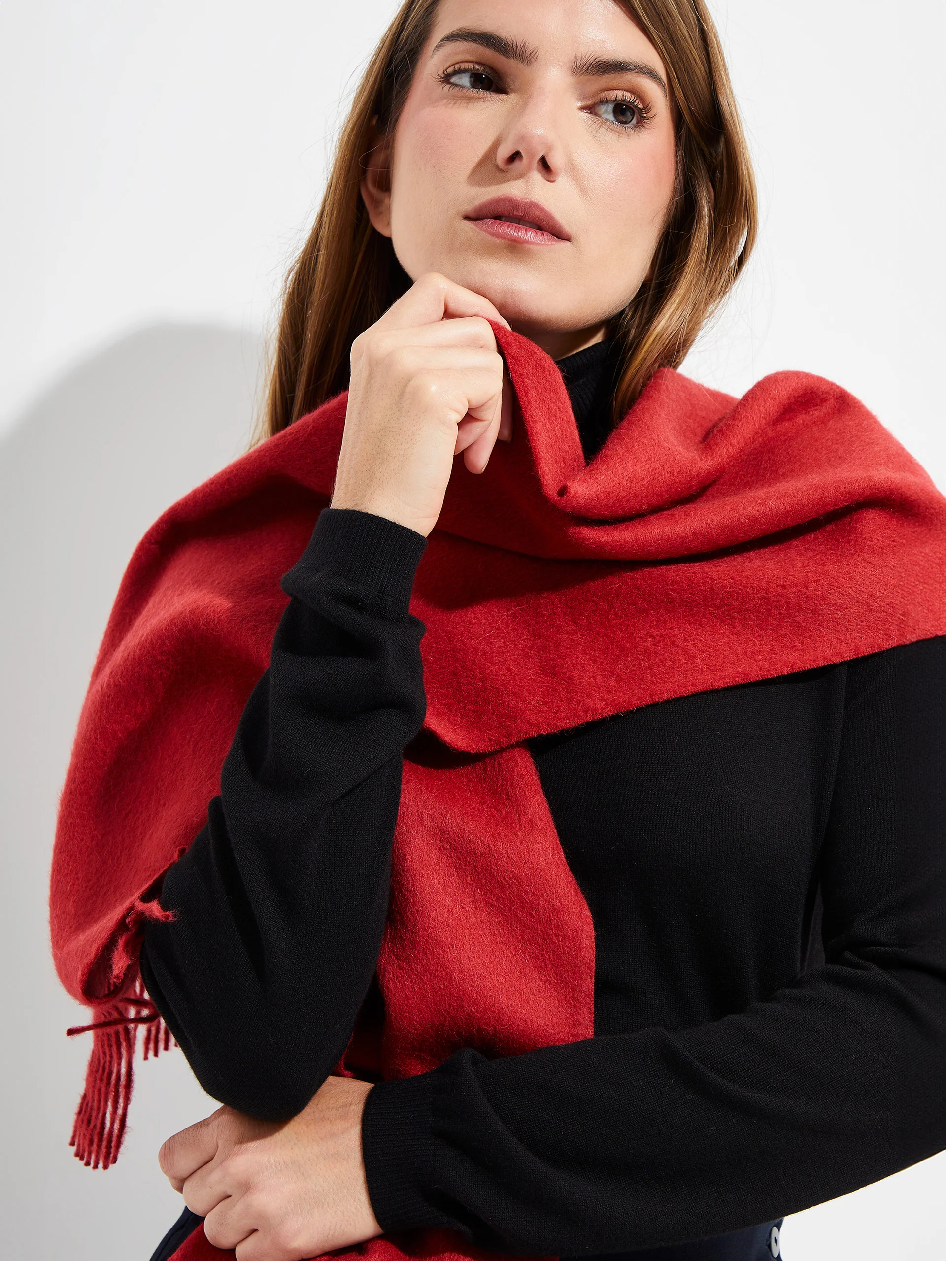 Chalina Jamas De Royal Alpaca Color Rojo - Image 3