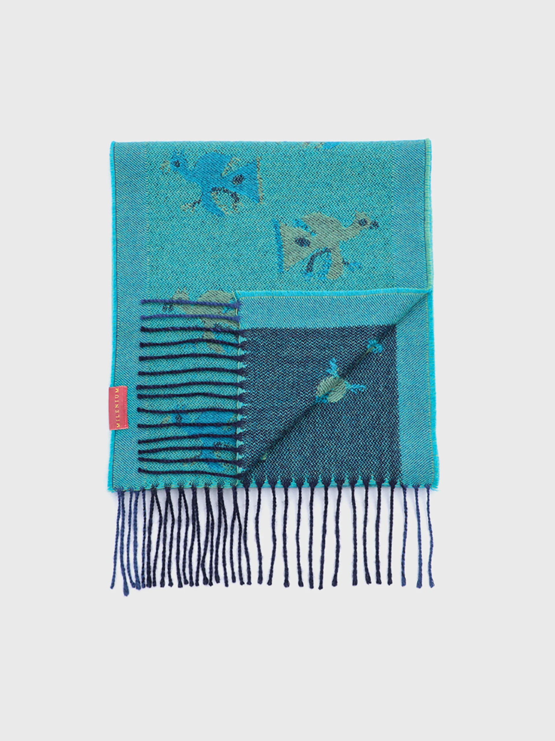 Chalina Nazca - 19 De Baby Alpaca Color Azul - Image 2