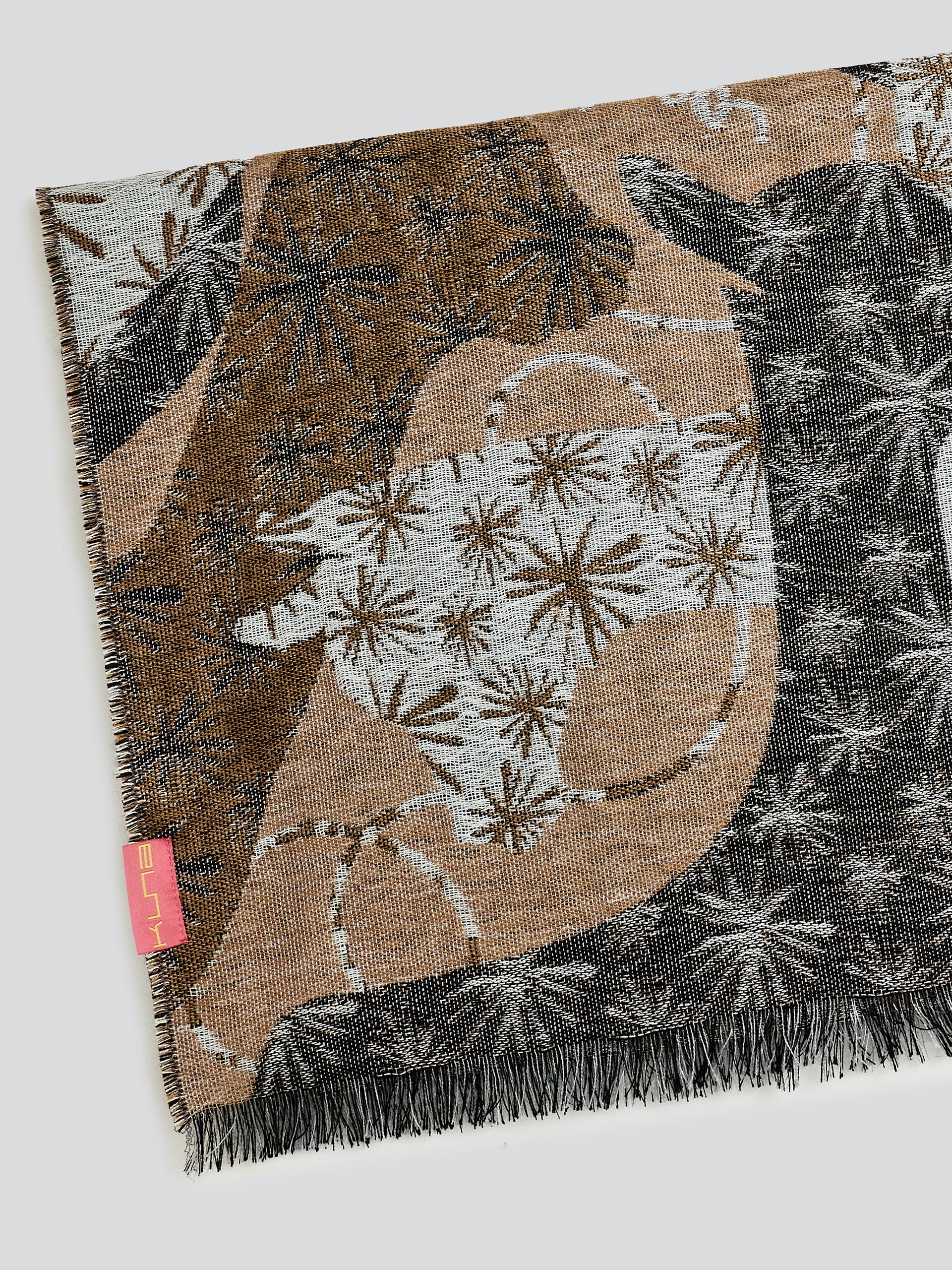 Chalina Yasu De Baby Alpaca Color Marrón/Gris - Image 6