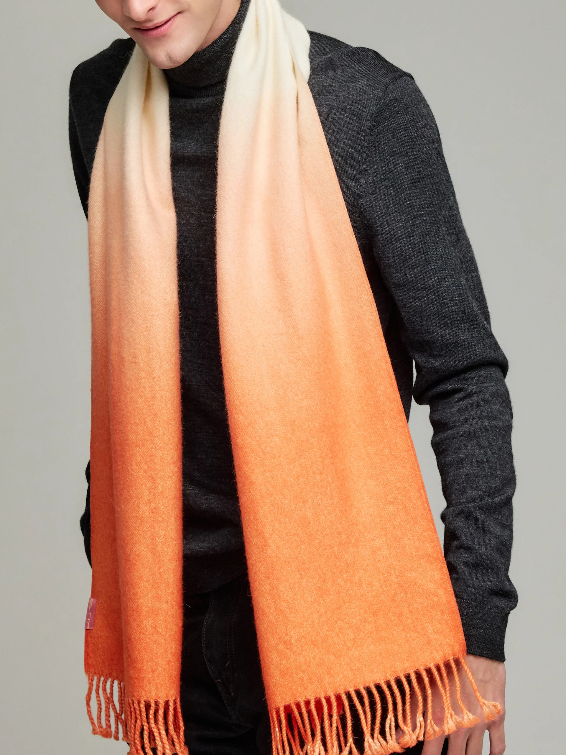 Chalina Yemi De Baby Alpaca Color Naranja - Image 5