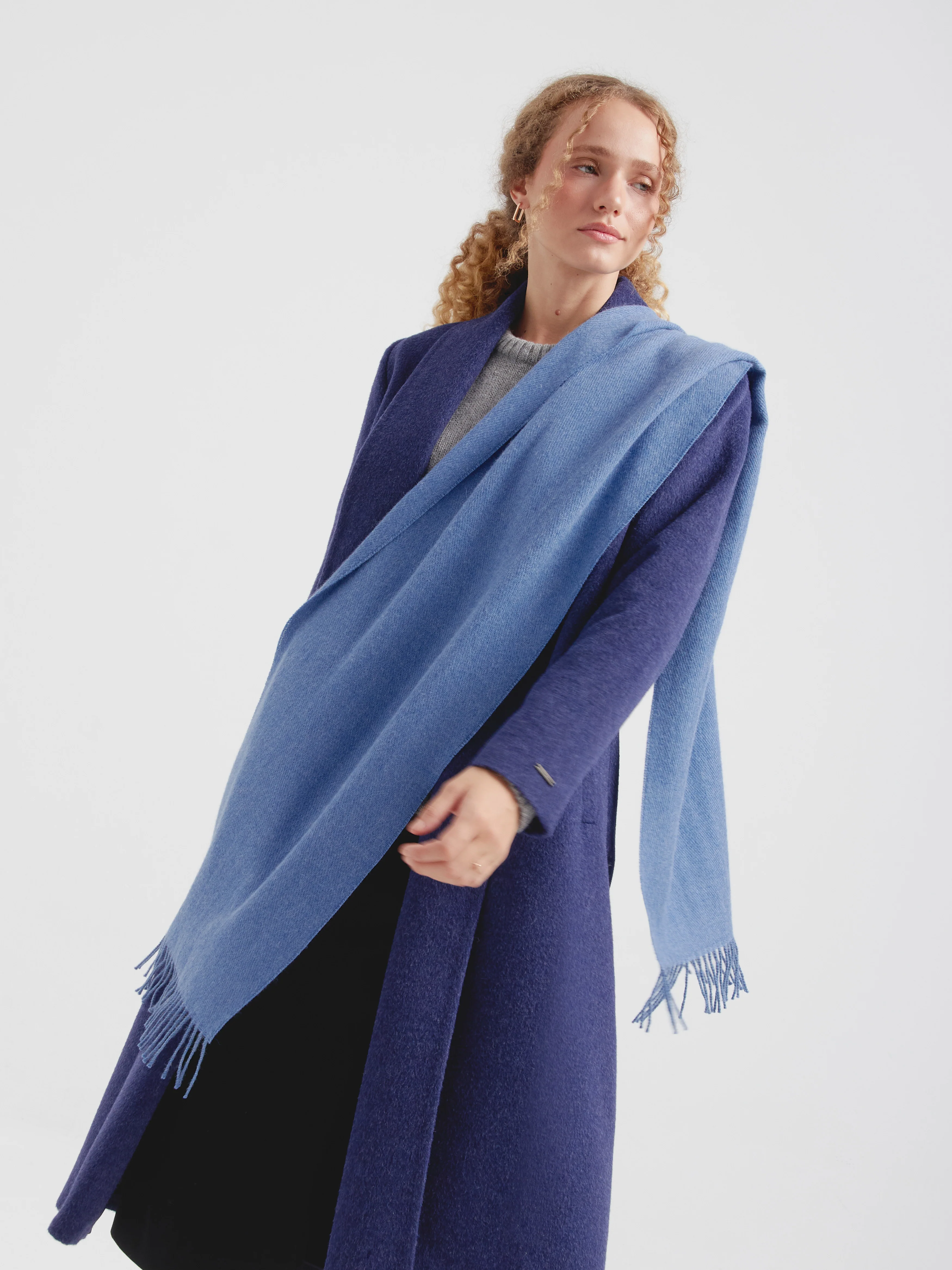 Chalina Zeta B De Baby Alpaca Color Celeste - Image 2