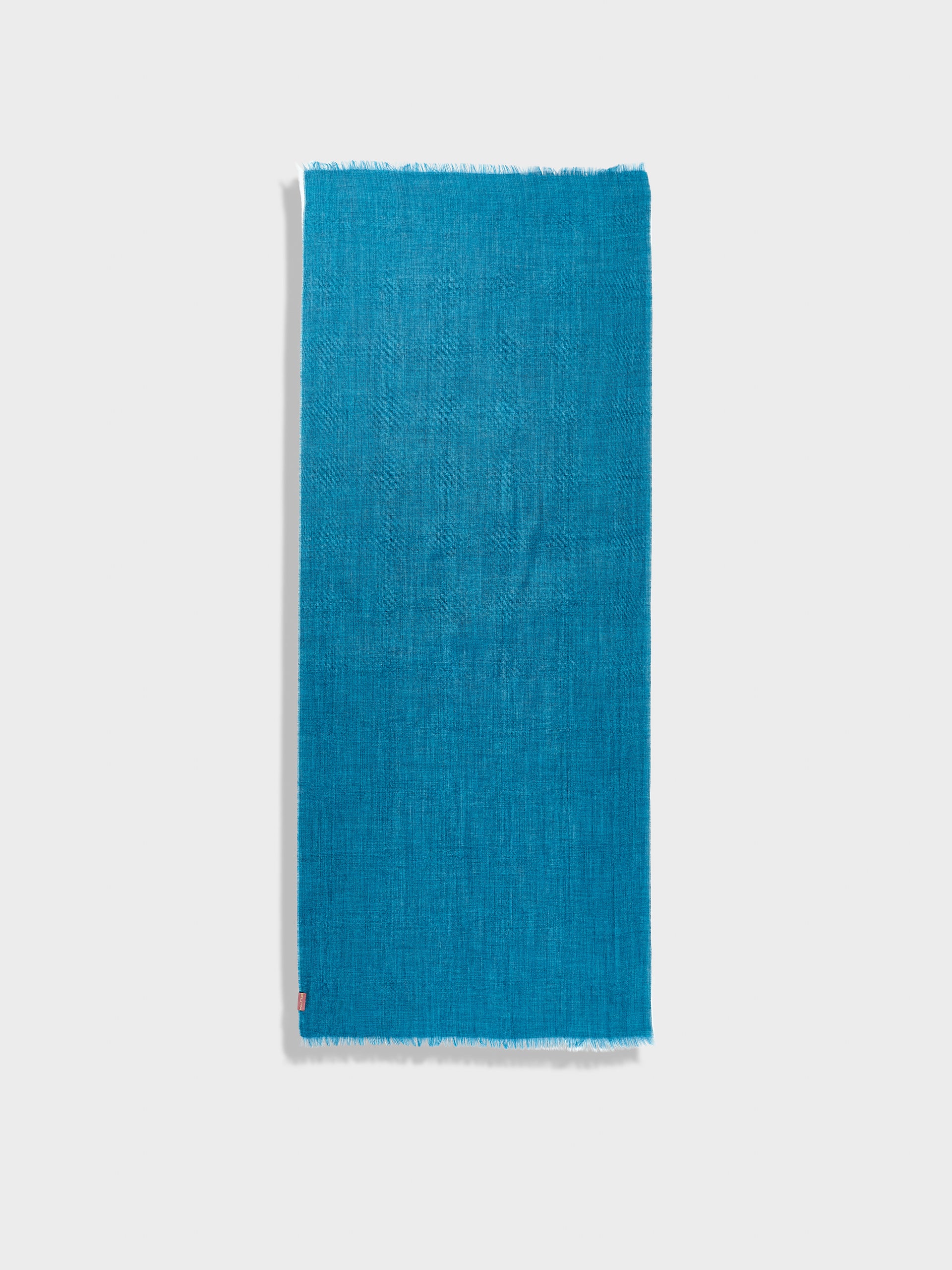 Estola Amareto De Baby Alpaca Color Azul - Image 6