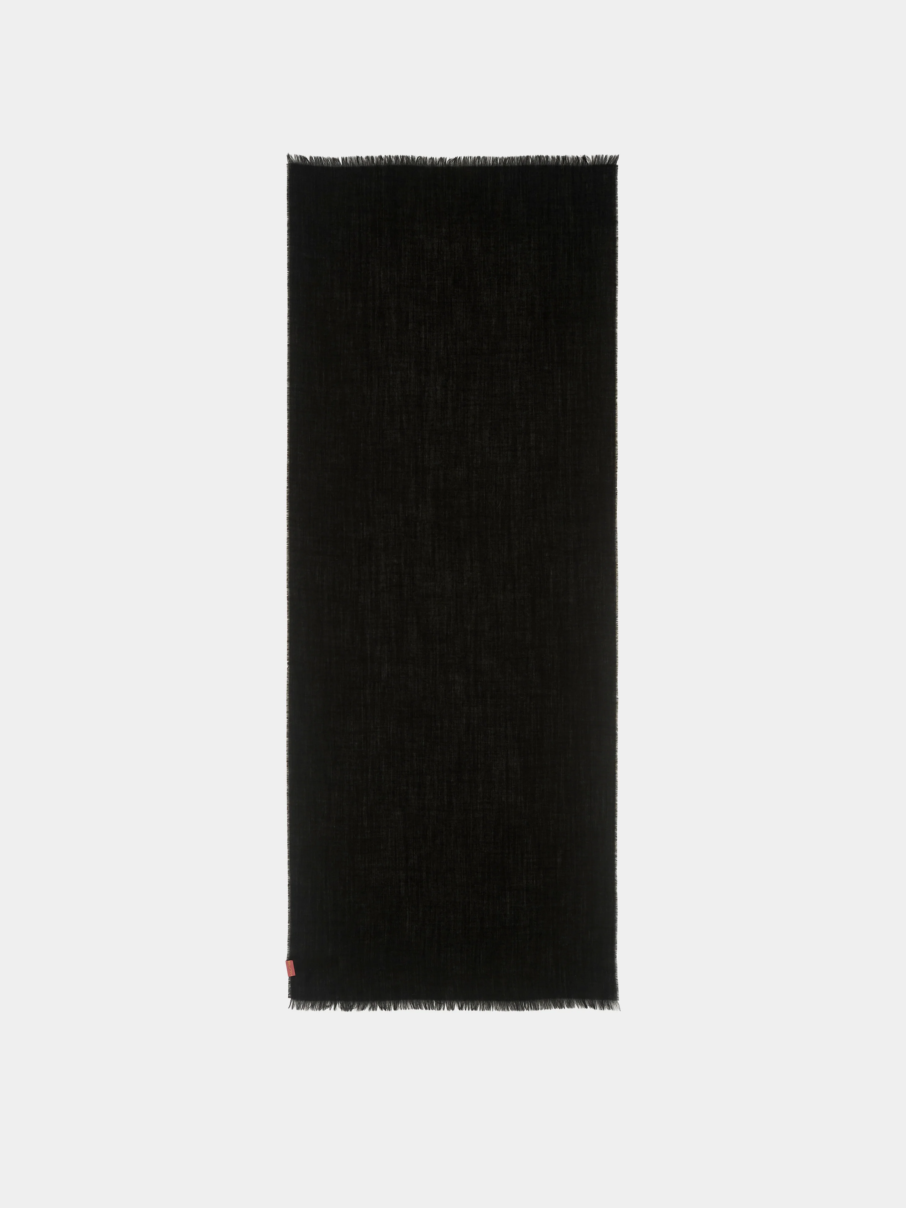 Estola Amareto De Baby Alpaca Color Negro - Image 6