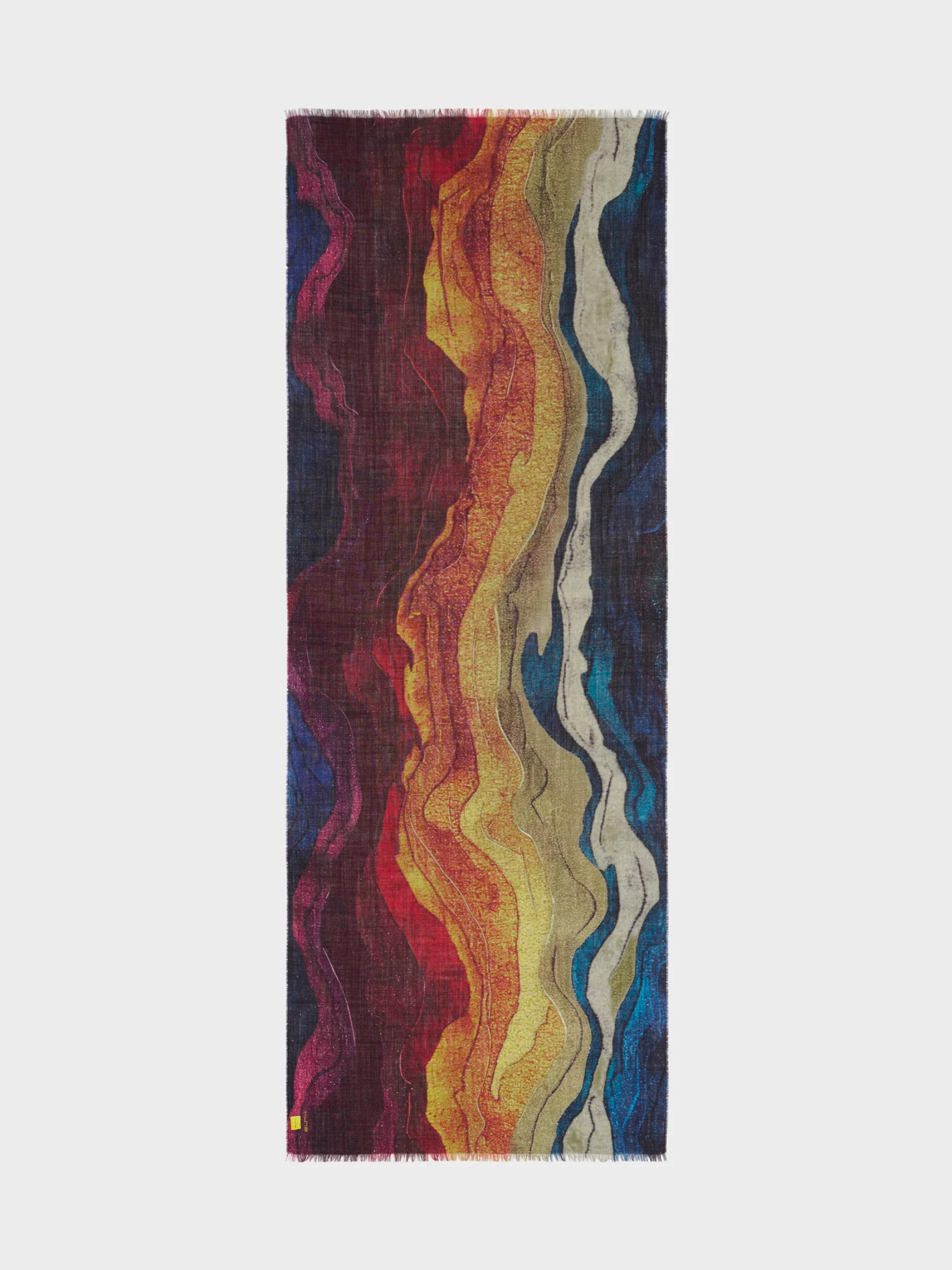 Estola Catrina De Baby Alpaca Color Multicolor - Image 4