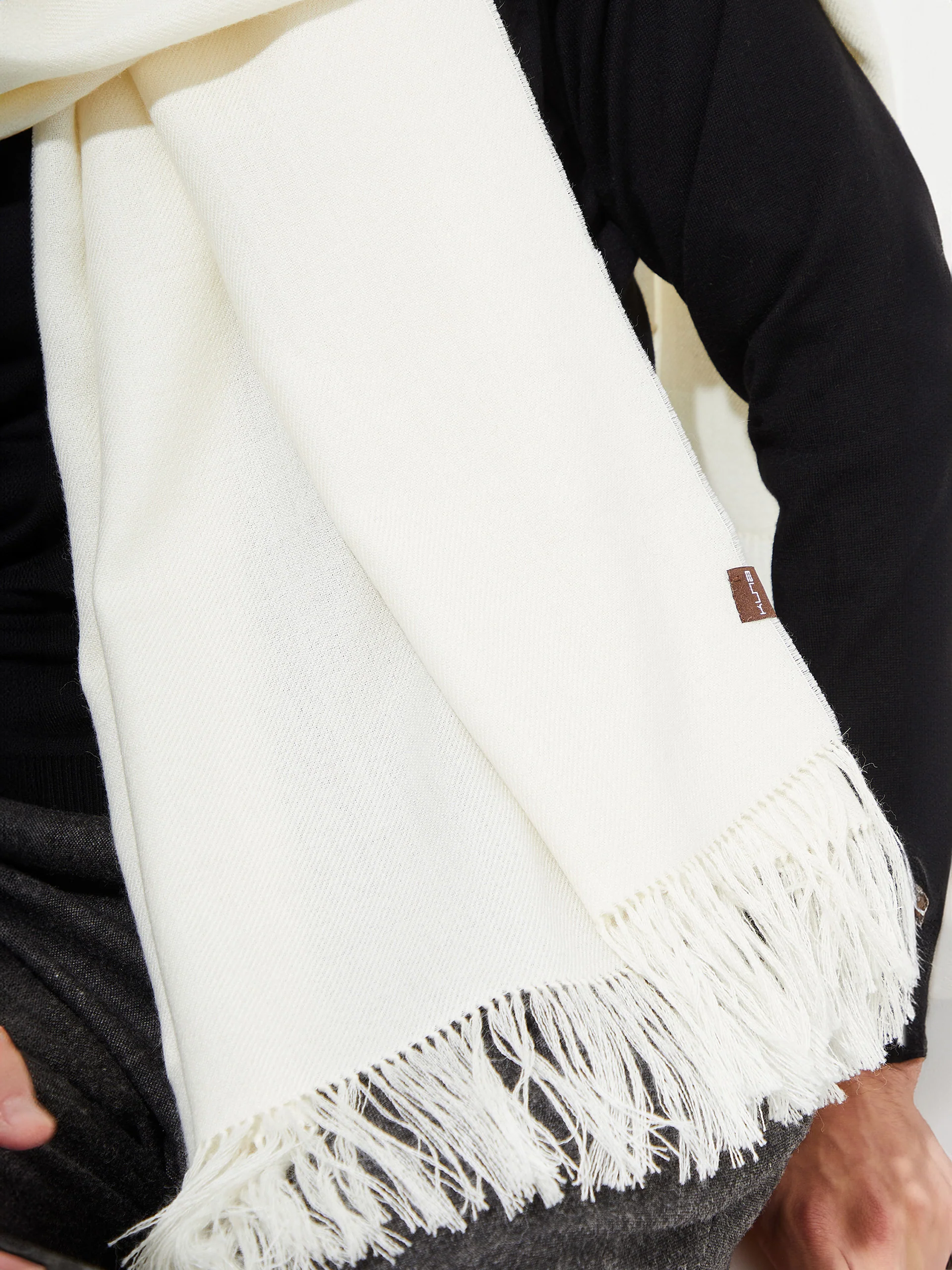 Estola Jee De Royal Alpaca Color Blanco - Image 5