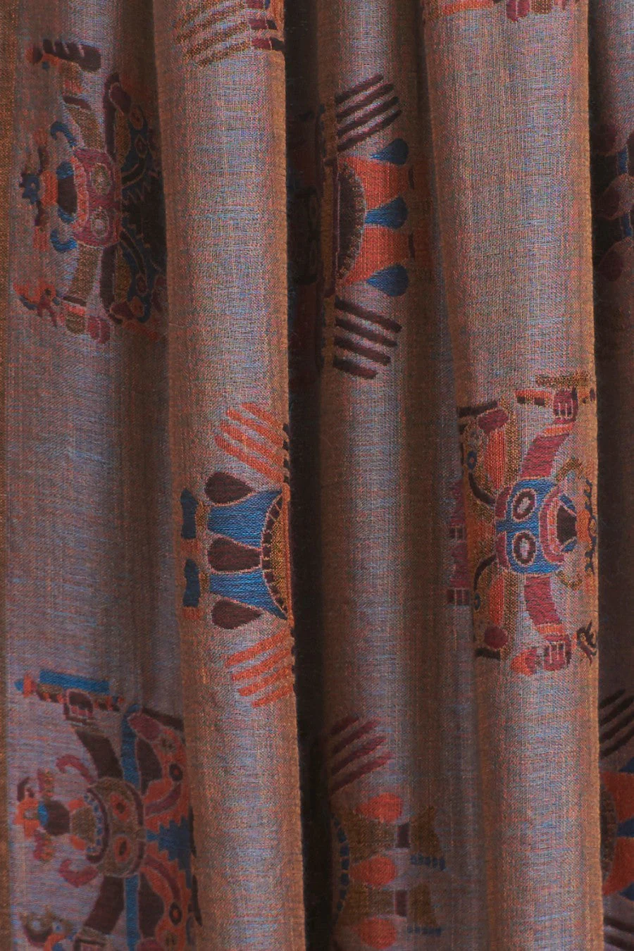 Estola Nazca - 33 De Royal Alpaca & Seda Color Negro - Image 2