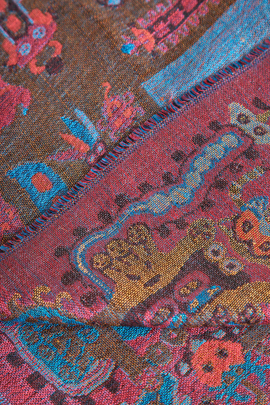 Estola Nazca - 33 De Royal Alpaca & Seda Color Negro - Image 8