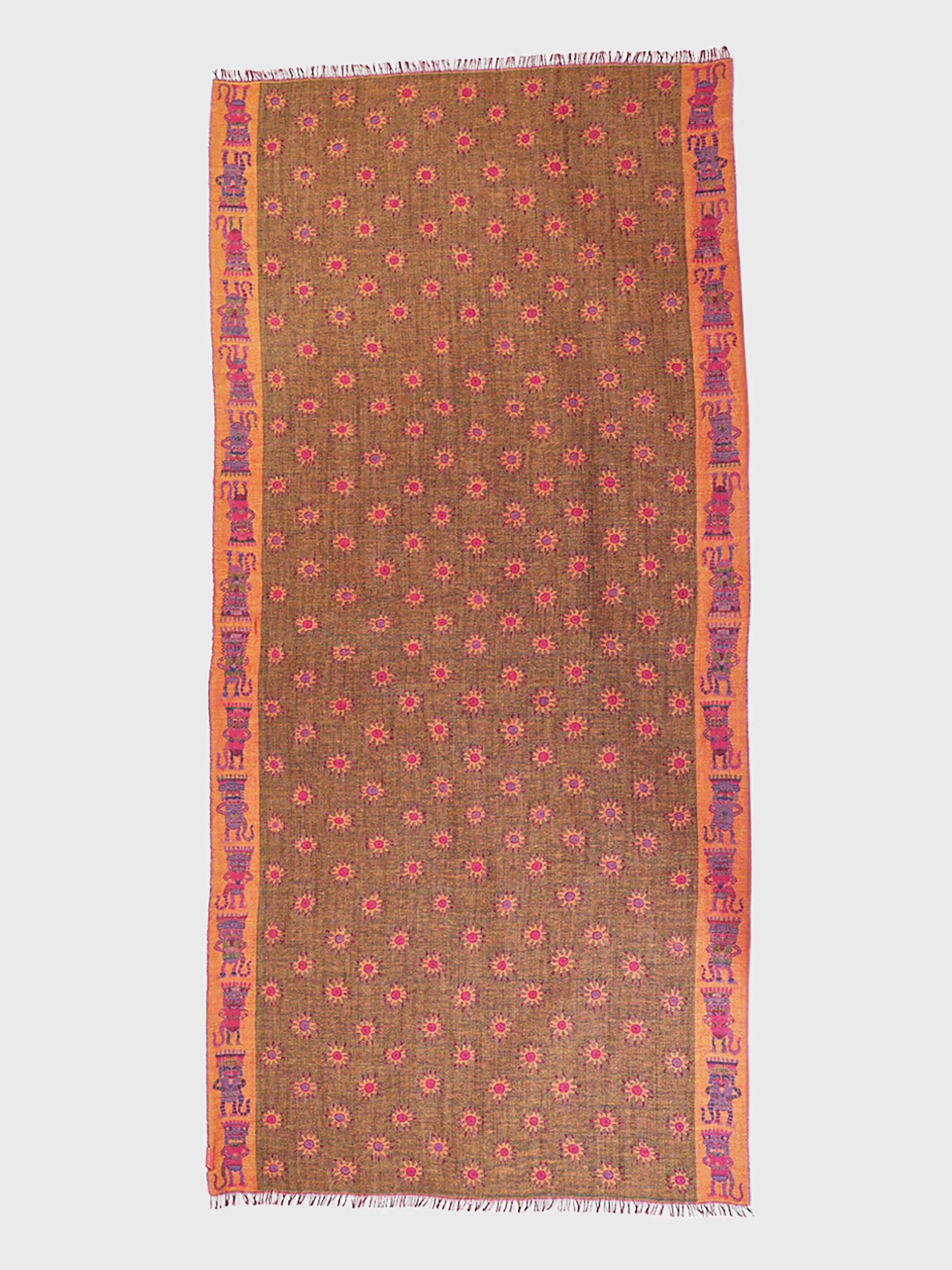 Estola Nazca - 35 De Royal Alpaca & Seda Color Fucsia - Image 5