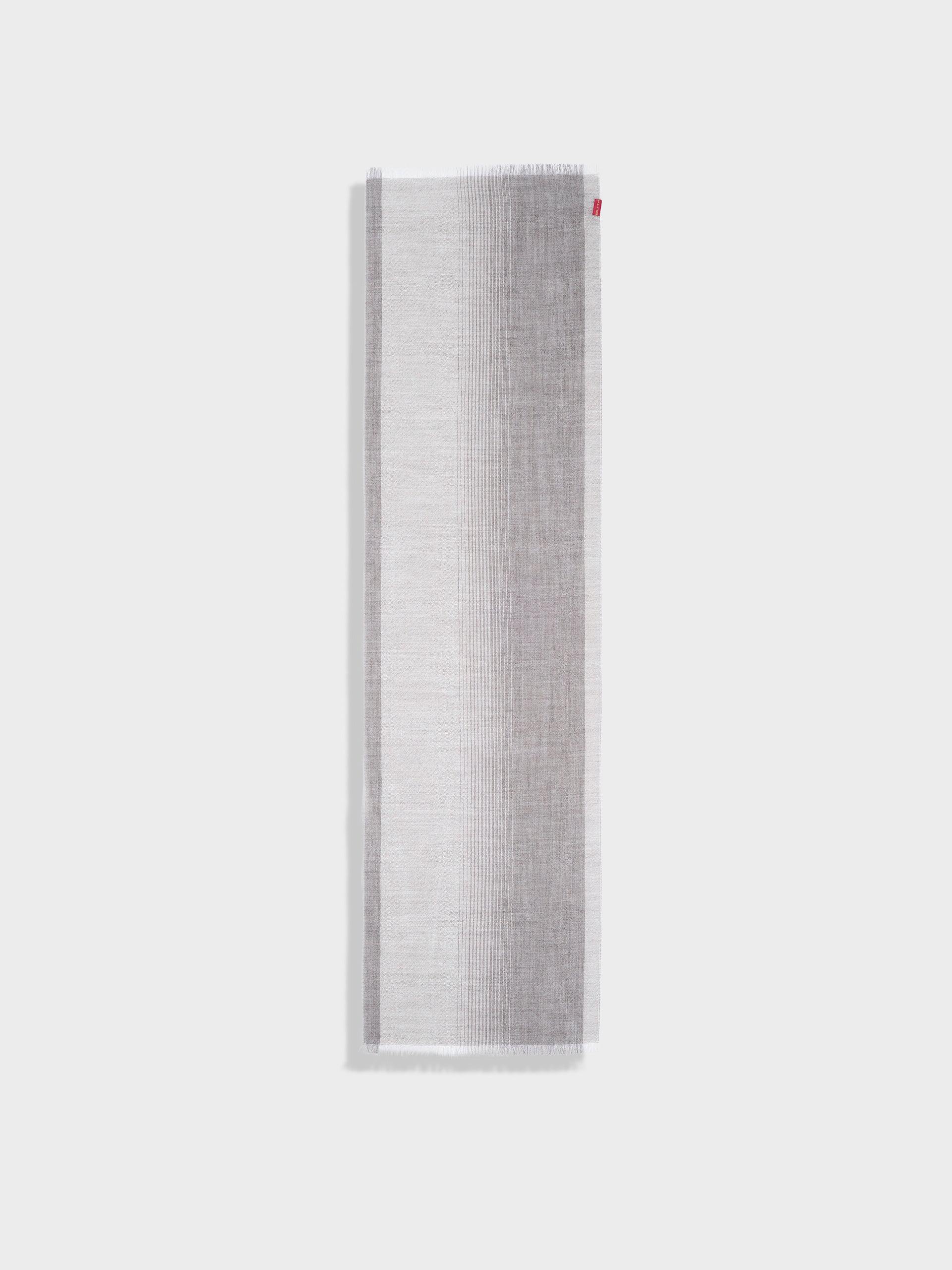 Estola Pesca De Baby Alpaca Color Gris - Image 6