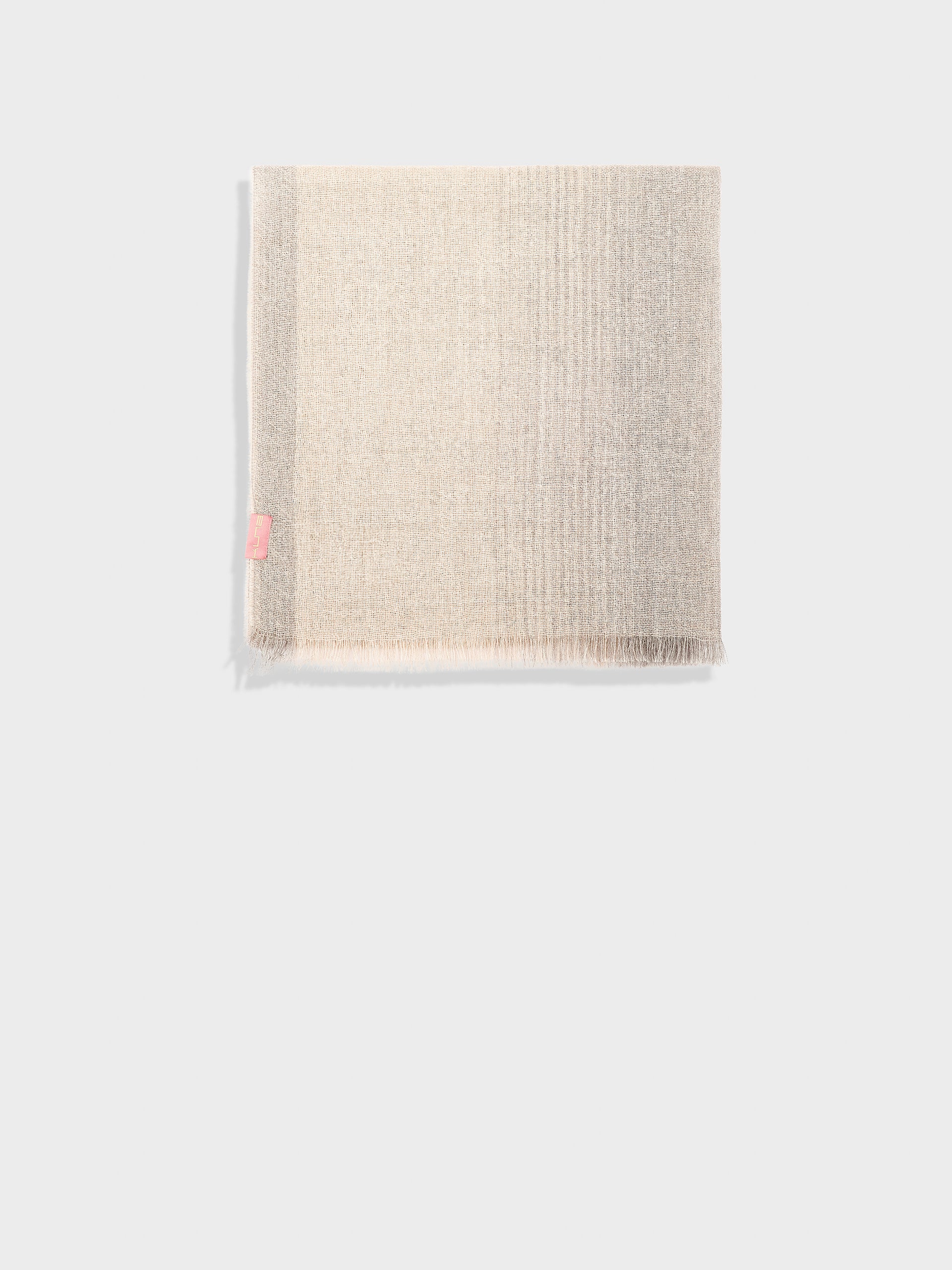 Estola Pesca De Baby Alpaca Color Gris - Image 2