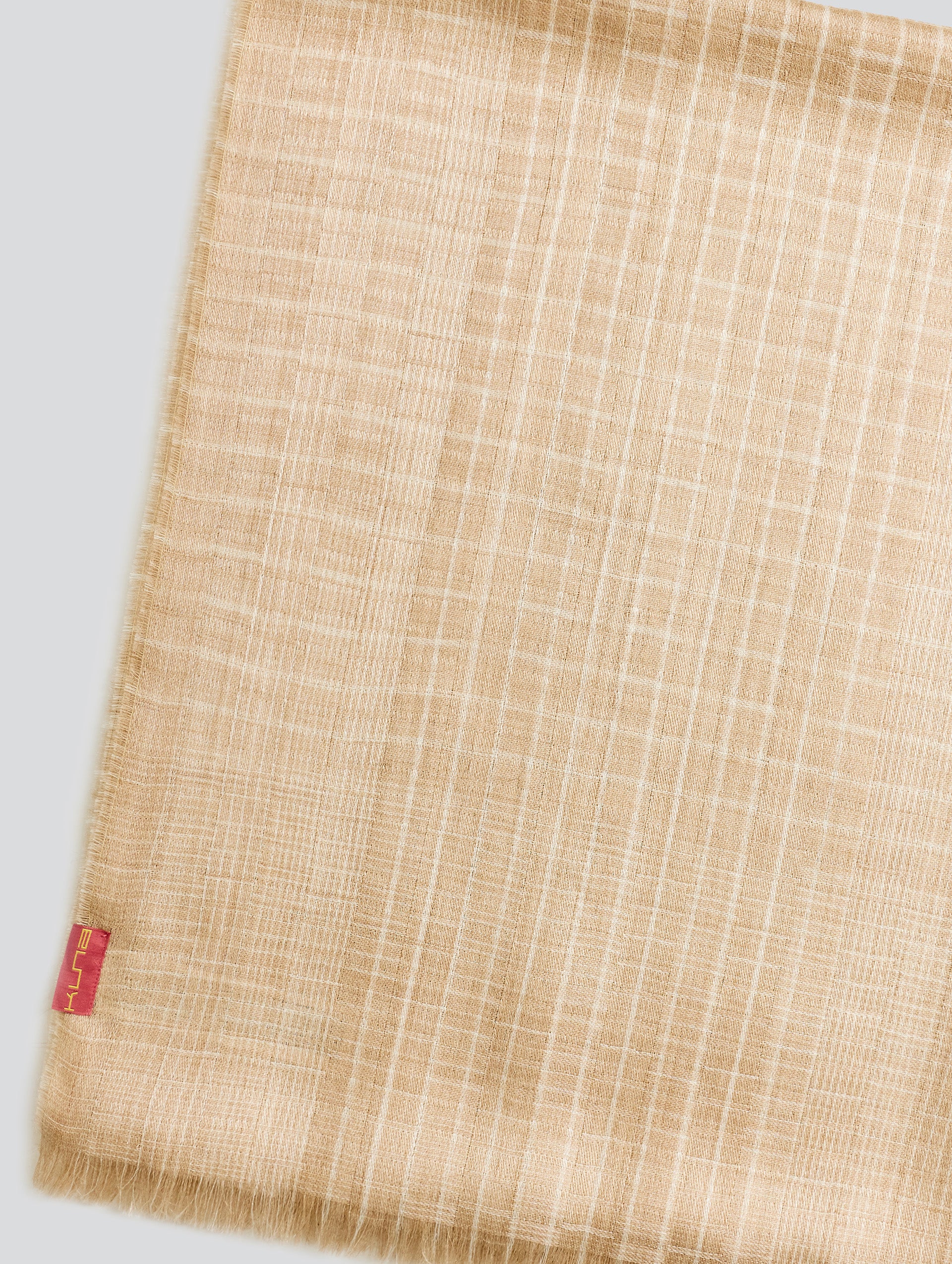 Estola Vermondi Eco De Baby Alpaca Color Beige - Image 6