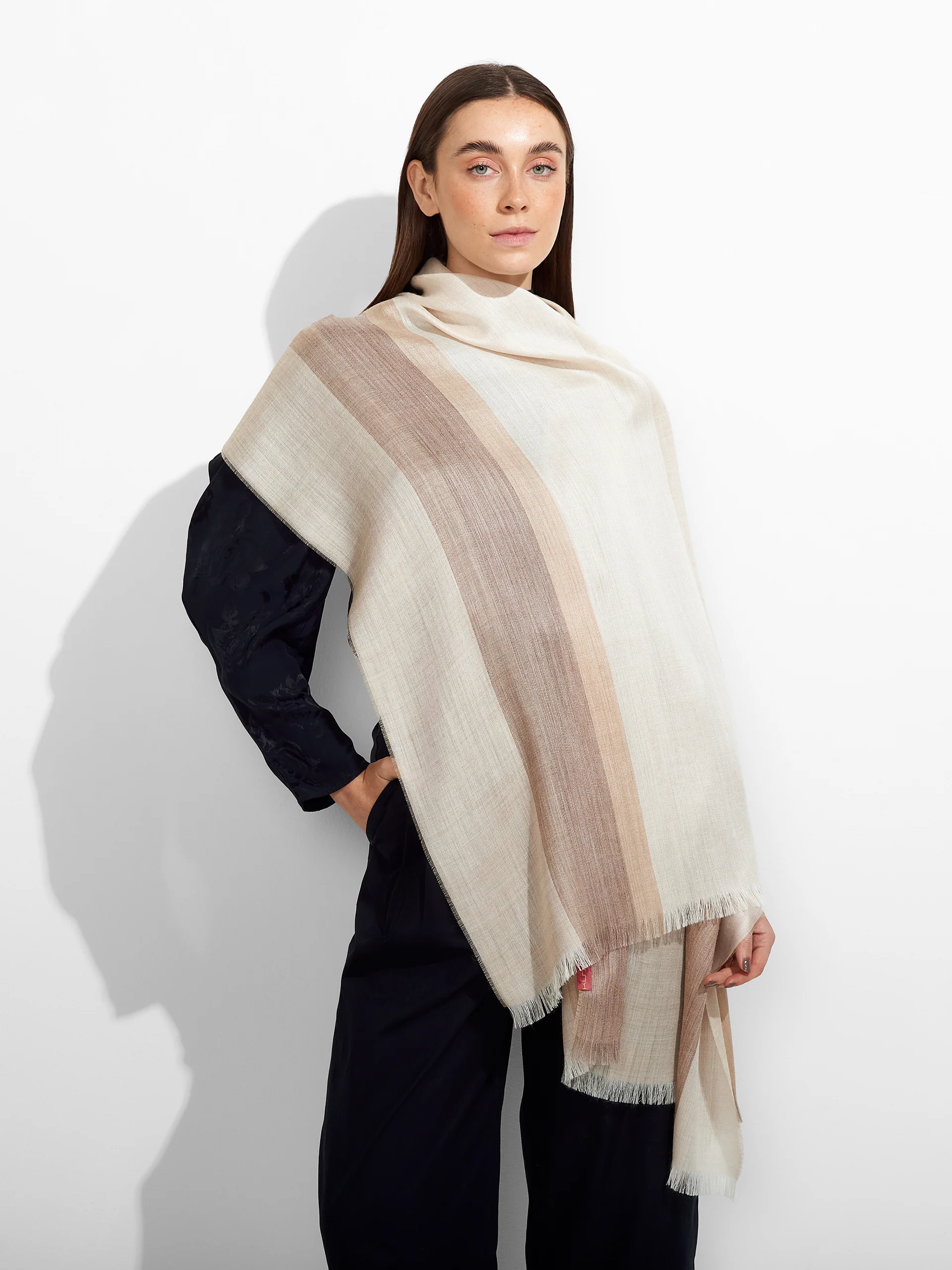 Estola Wicht De Baby Alpaca Color Beige