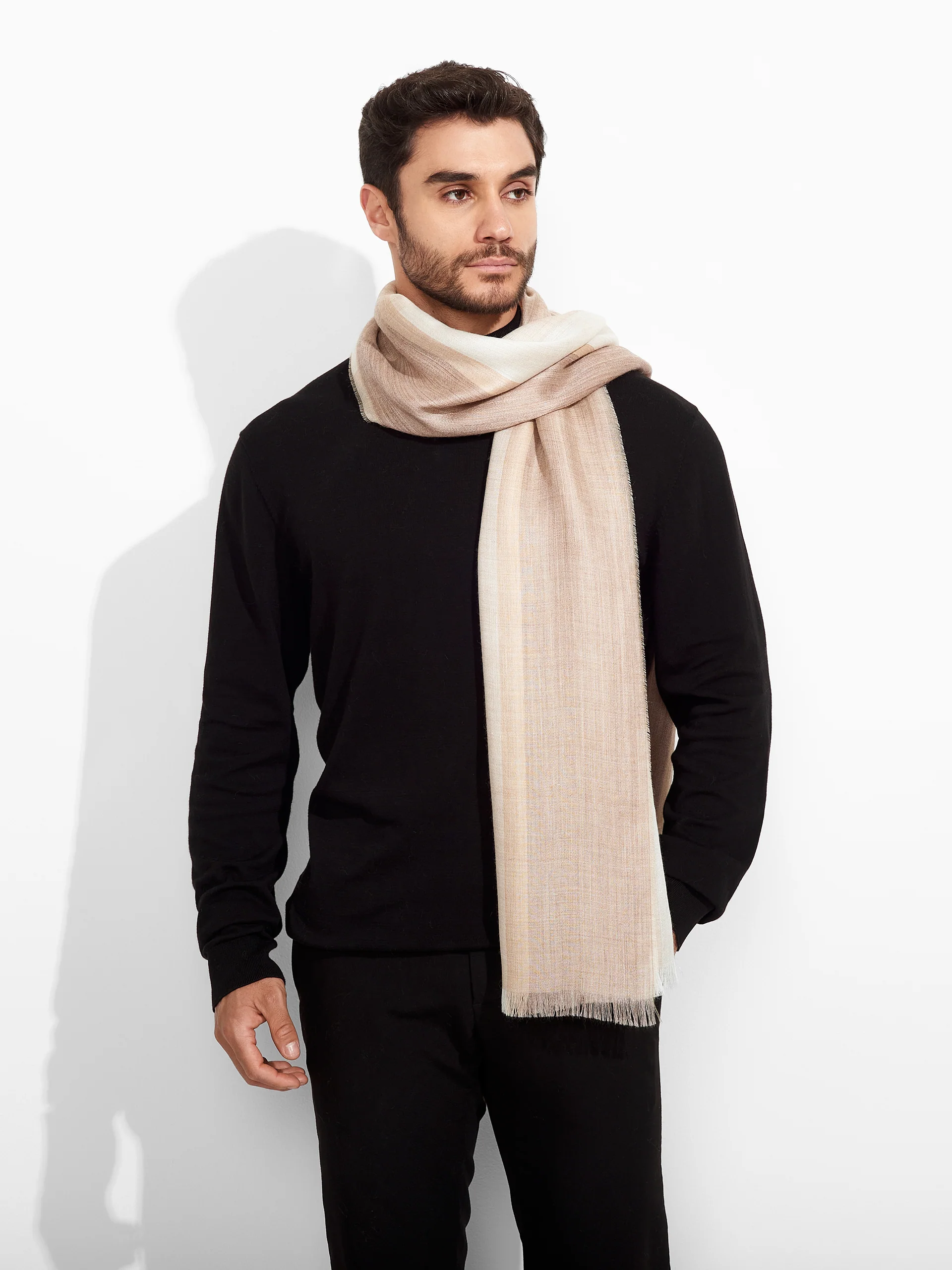 Estola Wicht De Baby Alpaca Color Beige - Image 4