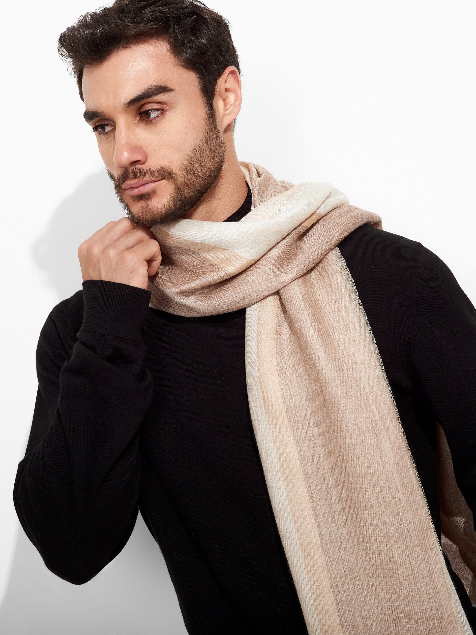 Estola Wicht De Baby Alpaca Color Beige - Image 5