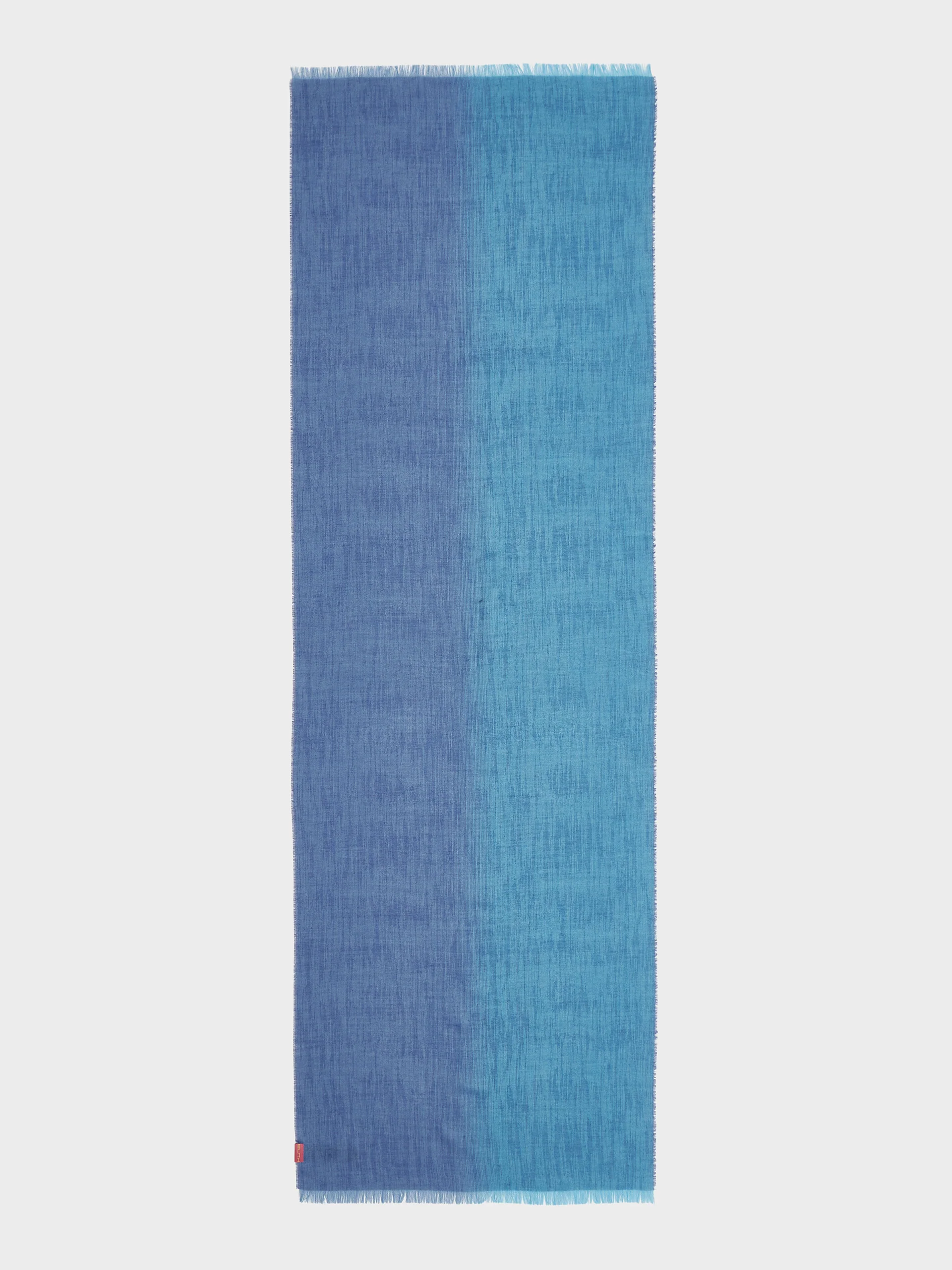 Estola Zankov De Baby Alpaca Color Azul - Image 4