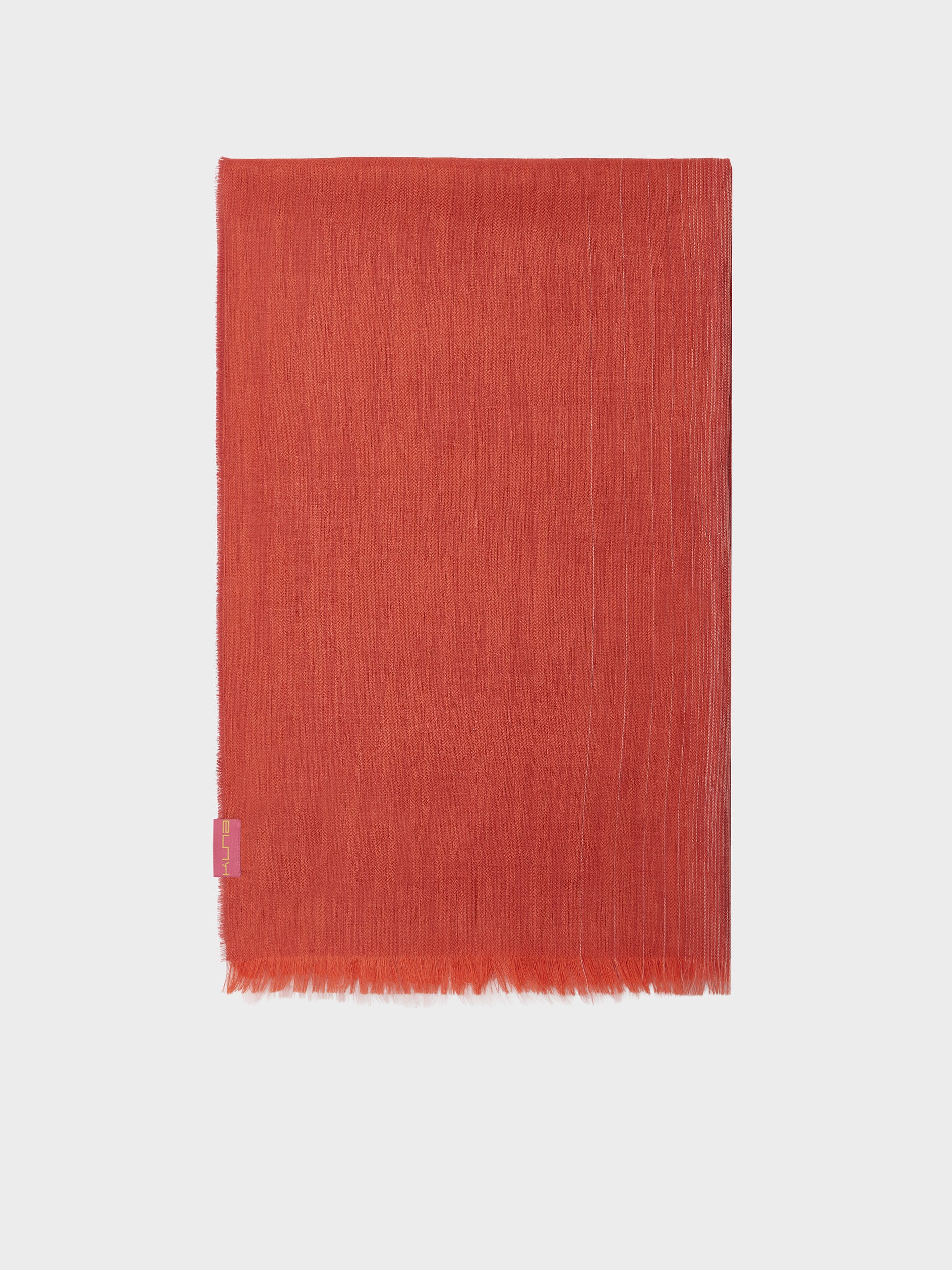 Estola Zankov De Baby Alpaca Color Rojo - Image 4