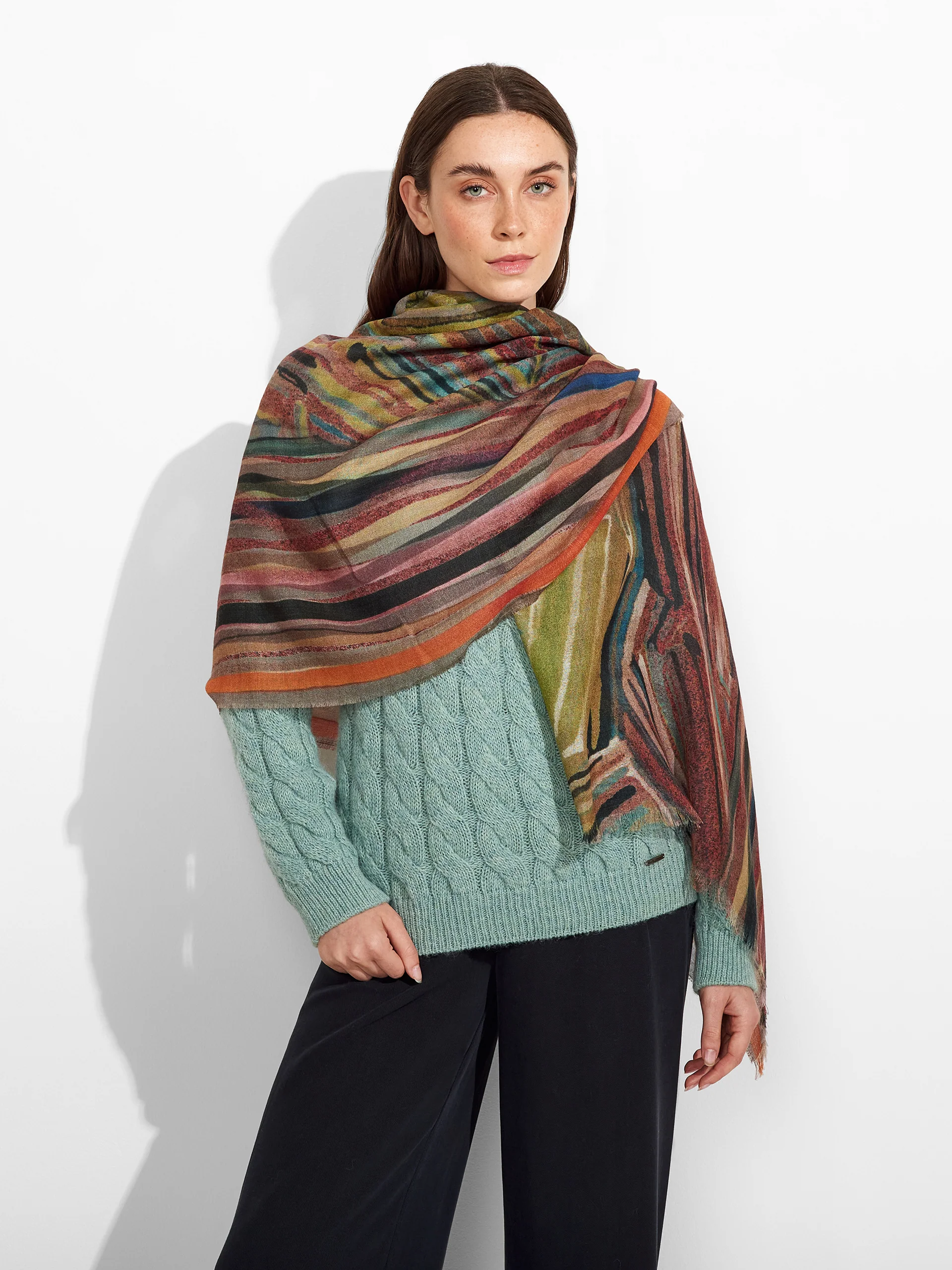 Estola Ztamp 4 De Baby Alpaca Color Multicolor