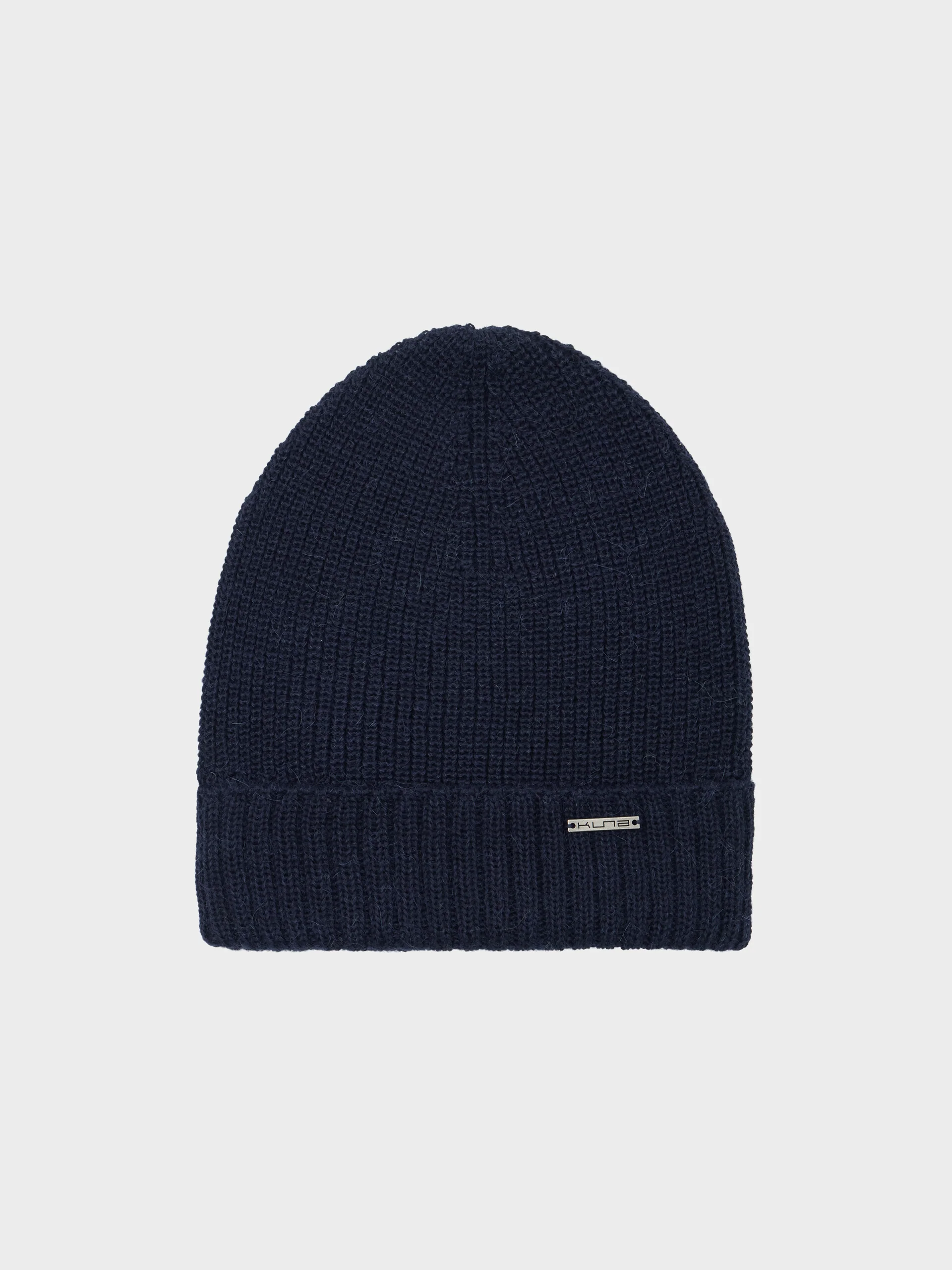 Gorro Apostrofe De Baby Alpaca Color Azul - Image 3