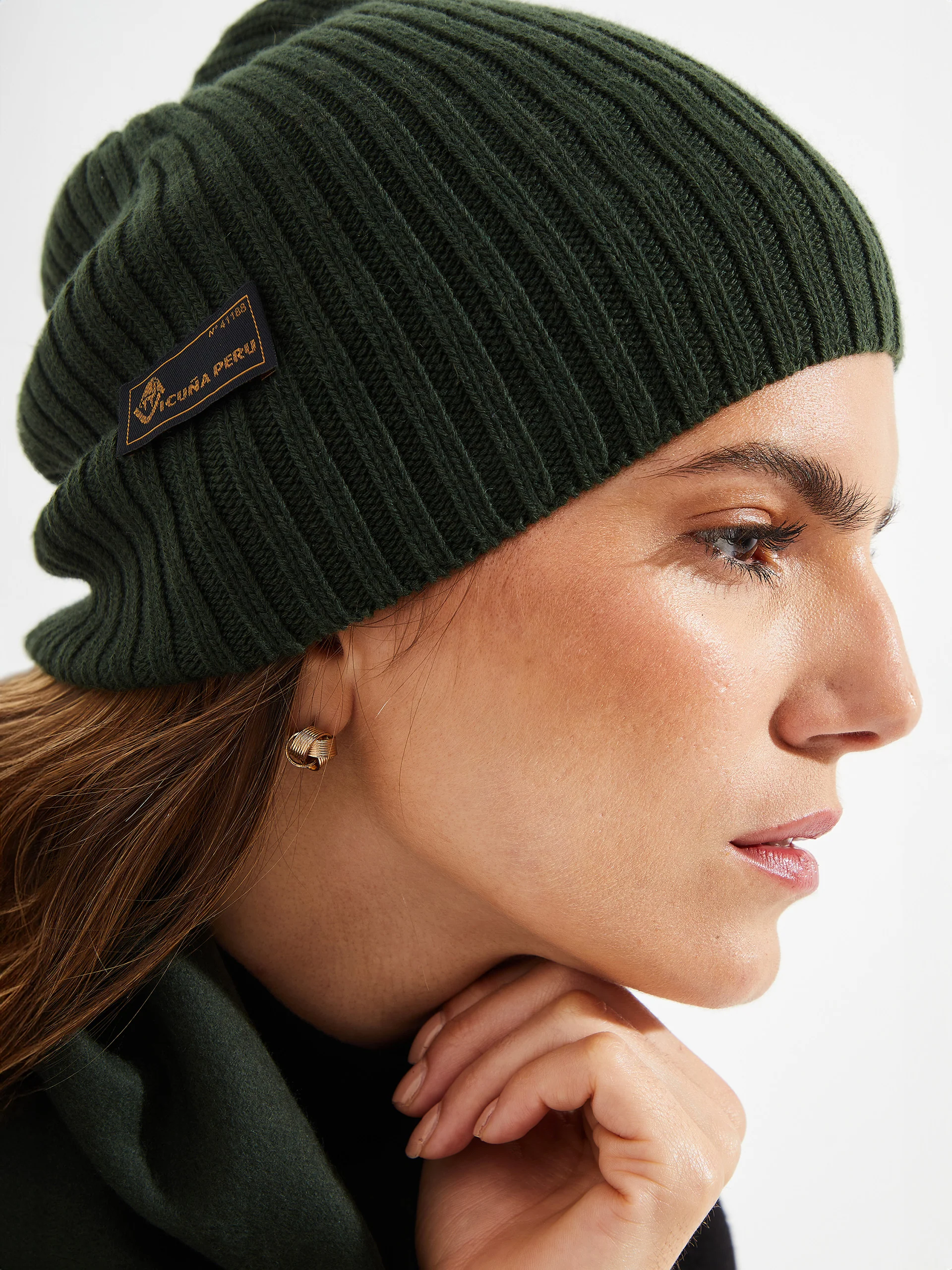 Gorro Benji De Vicuña Color Verde - Image 3