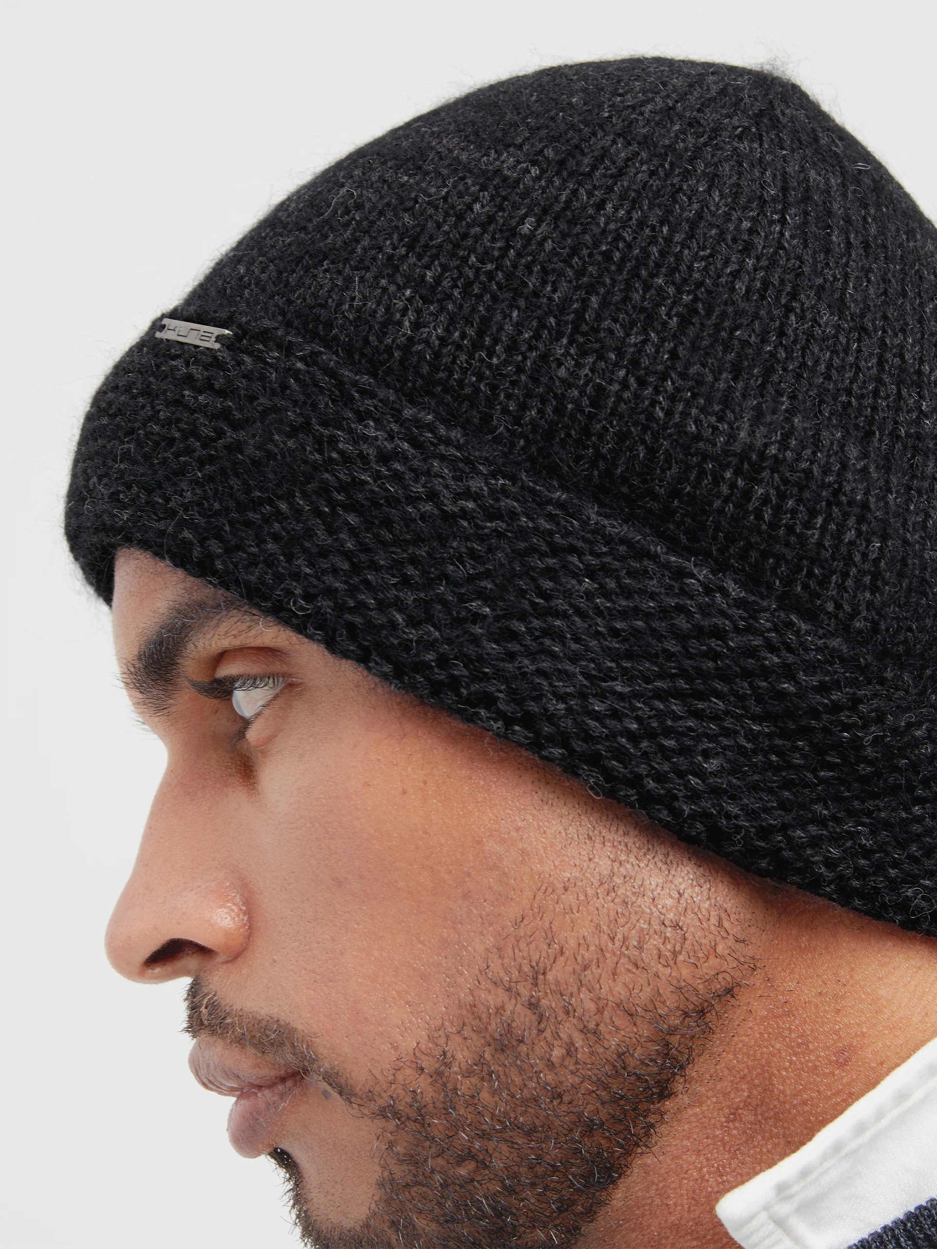 Gorro Cadmio De Baby Alpaca Color Negro - Image 5