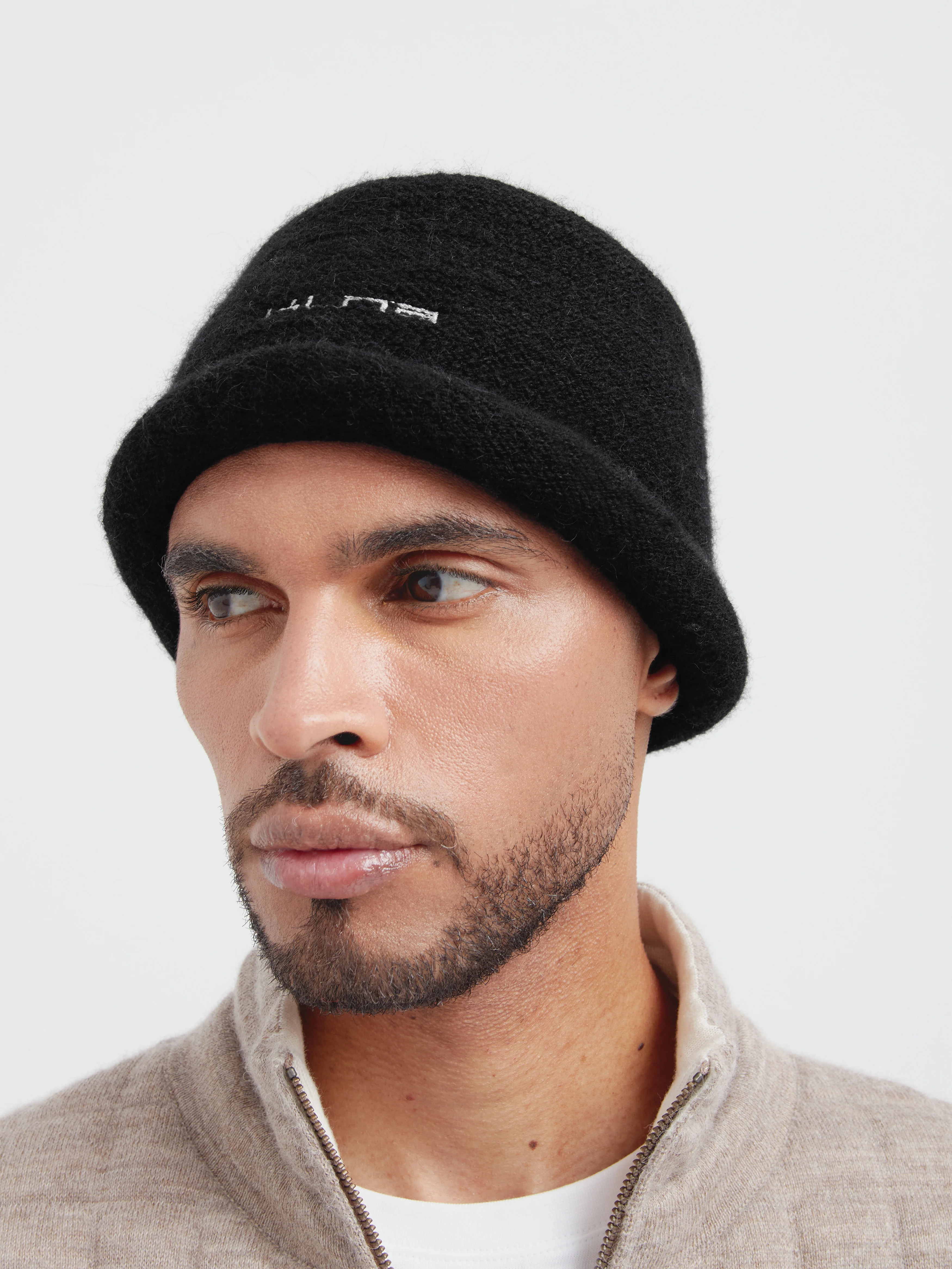 Gorro Capuli De Baby Alpaca Color Negro - Image 4