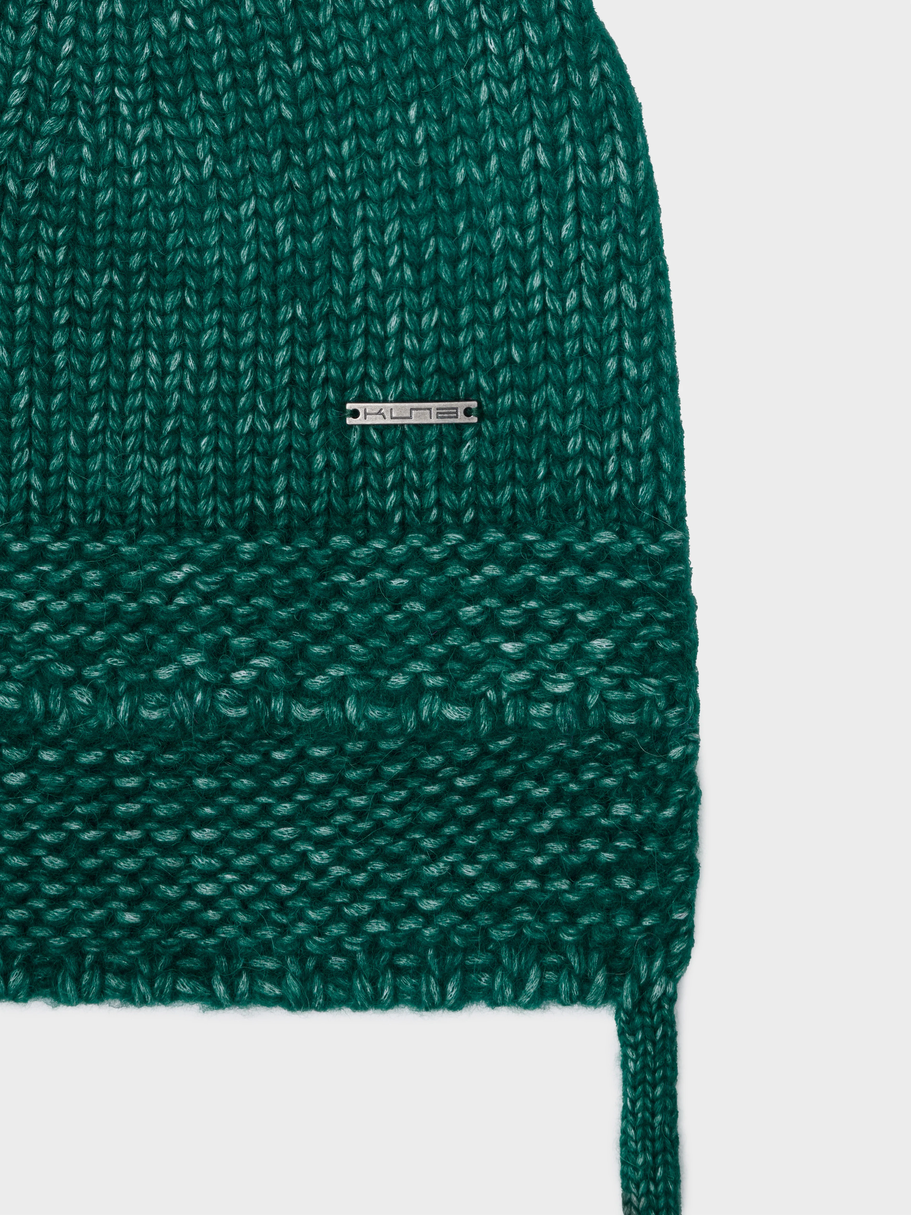 Gorro Chic De Baby Alpaca Color Verde - Image 6