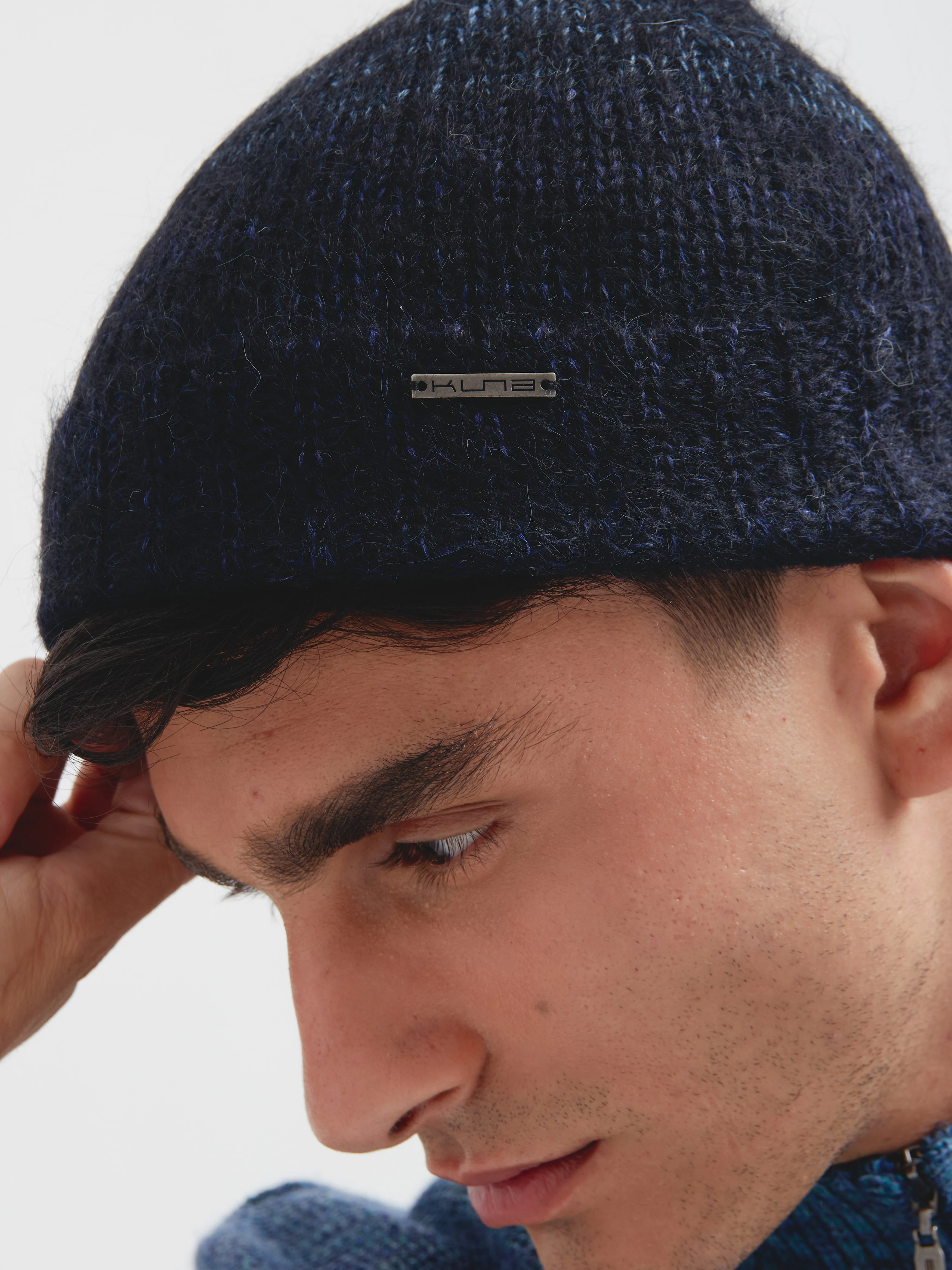 Gorro Chorus De Alpaca Suri Color Negro - Image 5