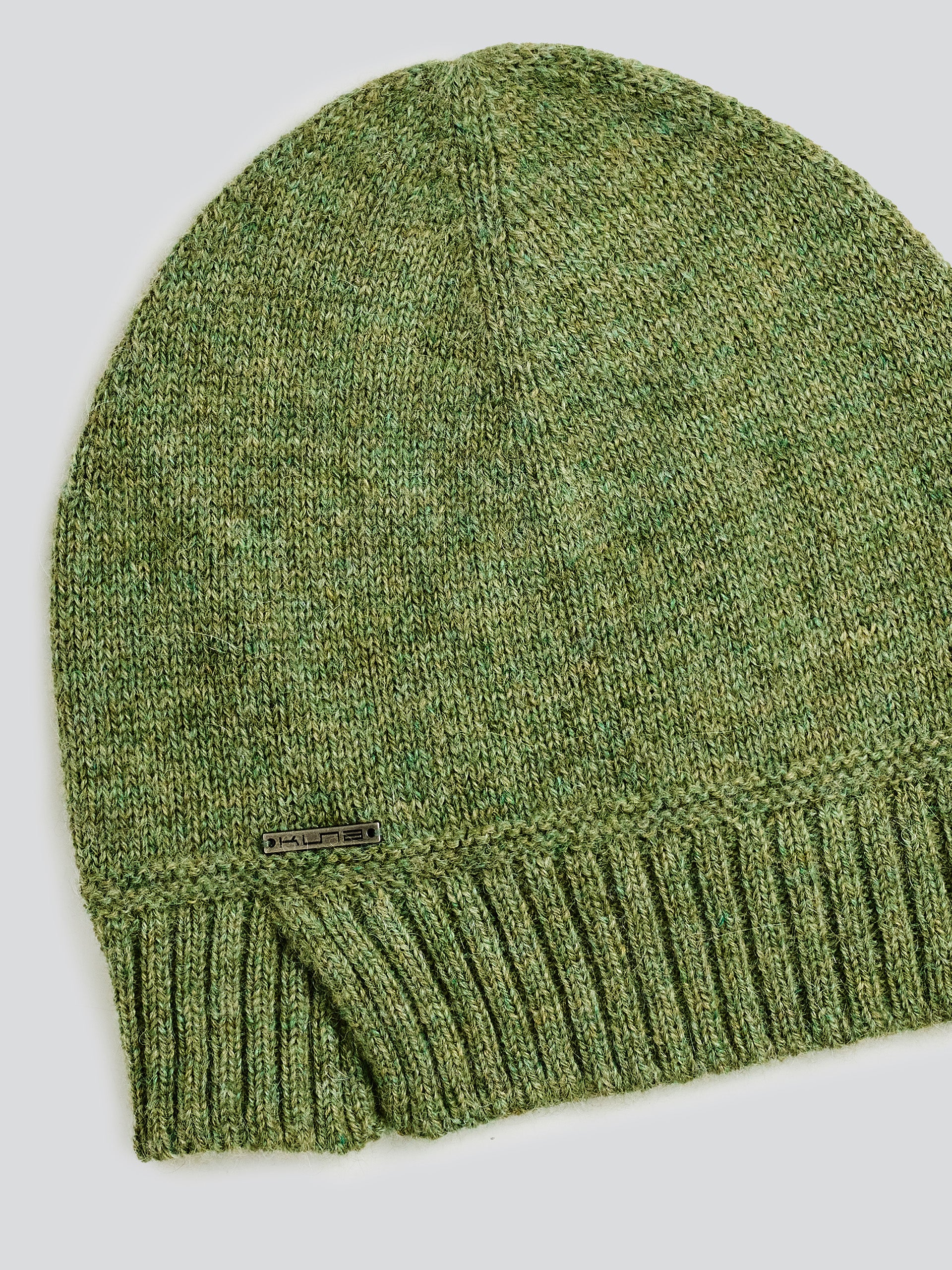 Gorro Yrma De Baby Alpaca Color Verde - Image 6