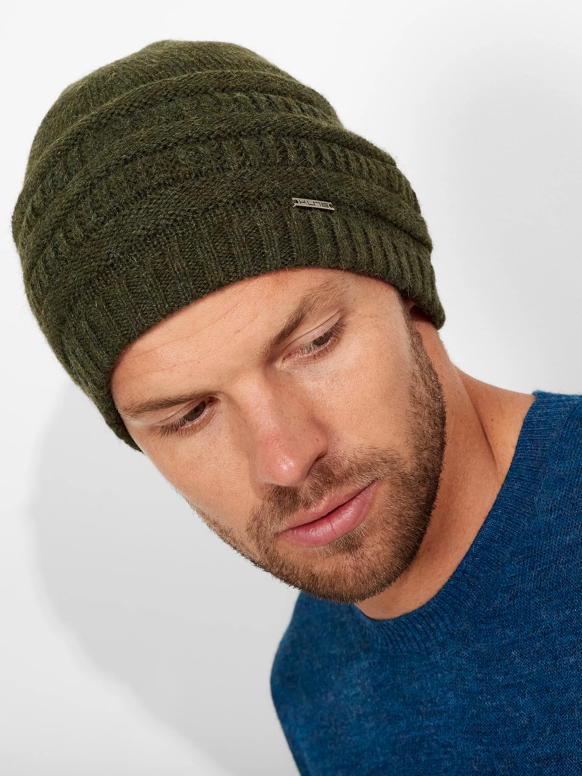 Gorro Zada De Baby Alpaca Color Gris - Image 5