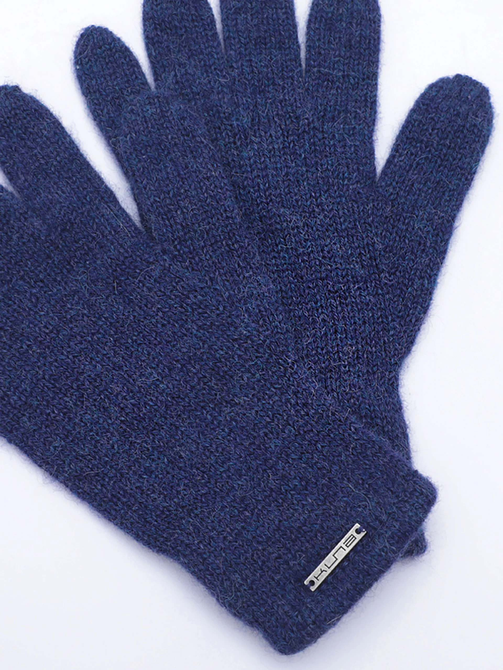 Guantes Paolo De Baby Alpaca Color Azul - Image 6