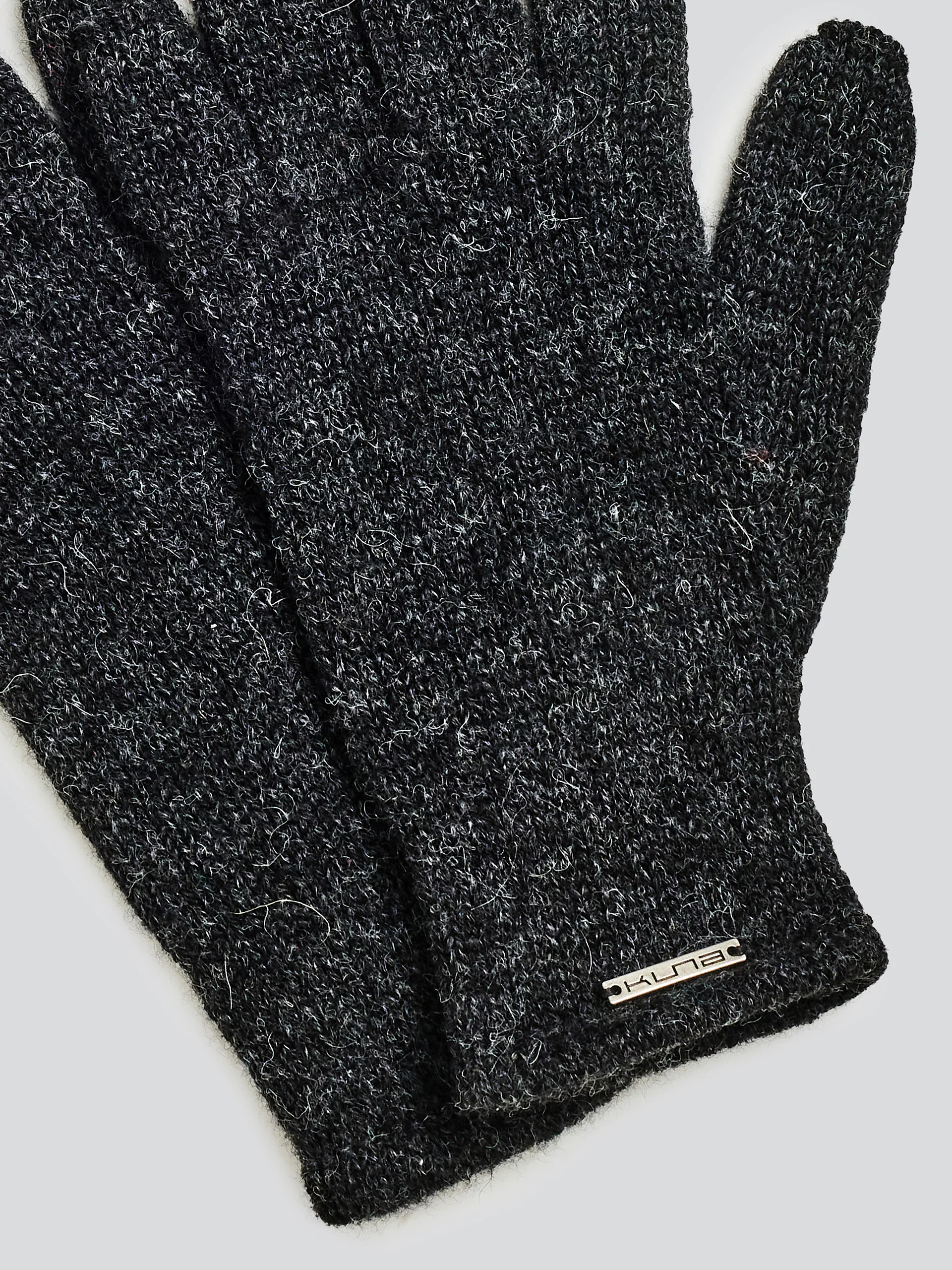 Guantes Paolo De Baby Alpaca Color Gris - Image 6