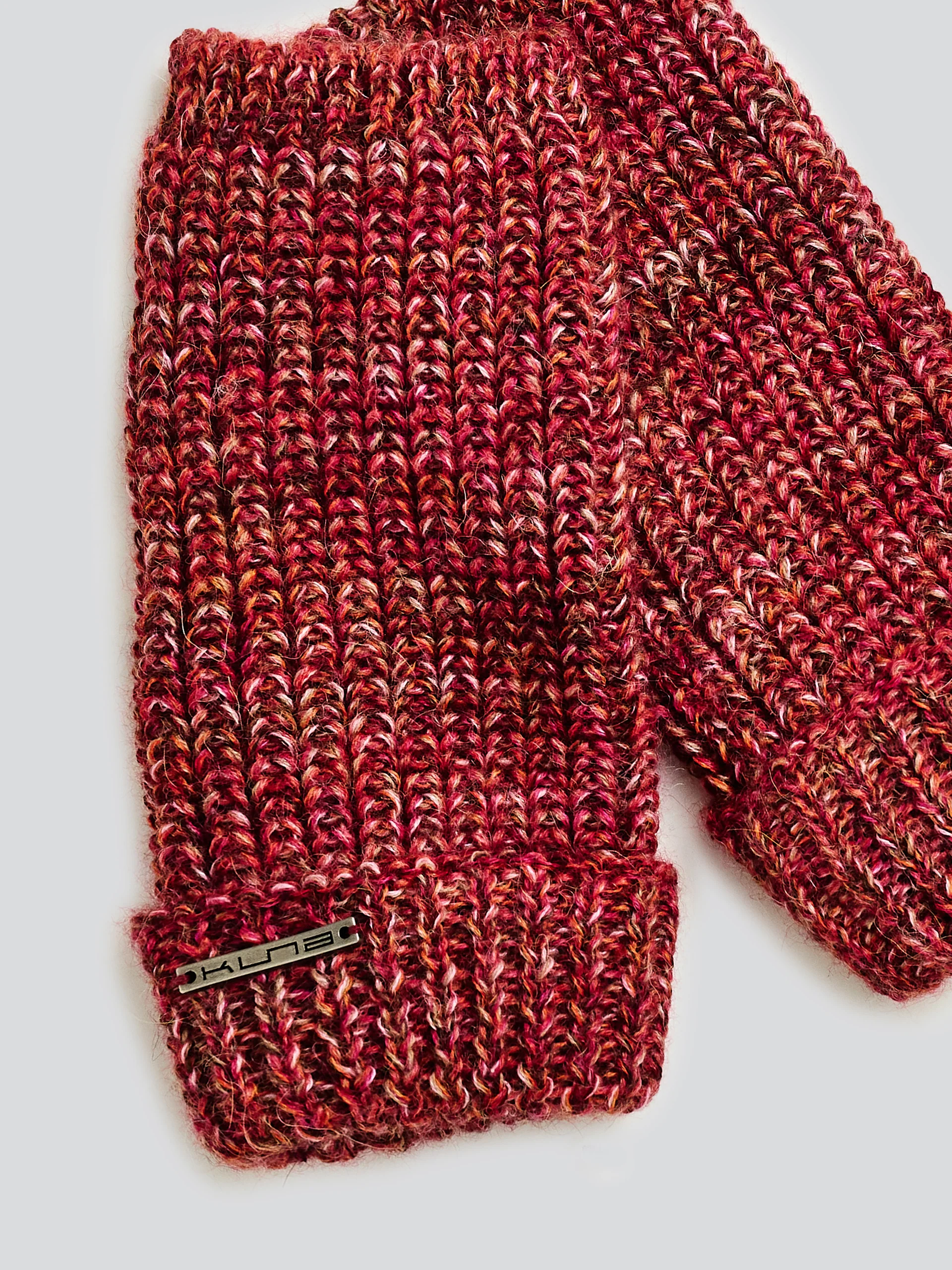 Guantes Ubicate Gloves De Baby Alpaca Color Rojo - Image 6