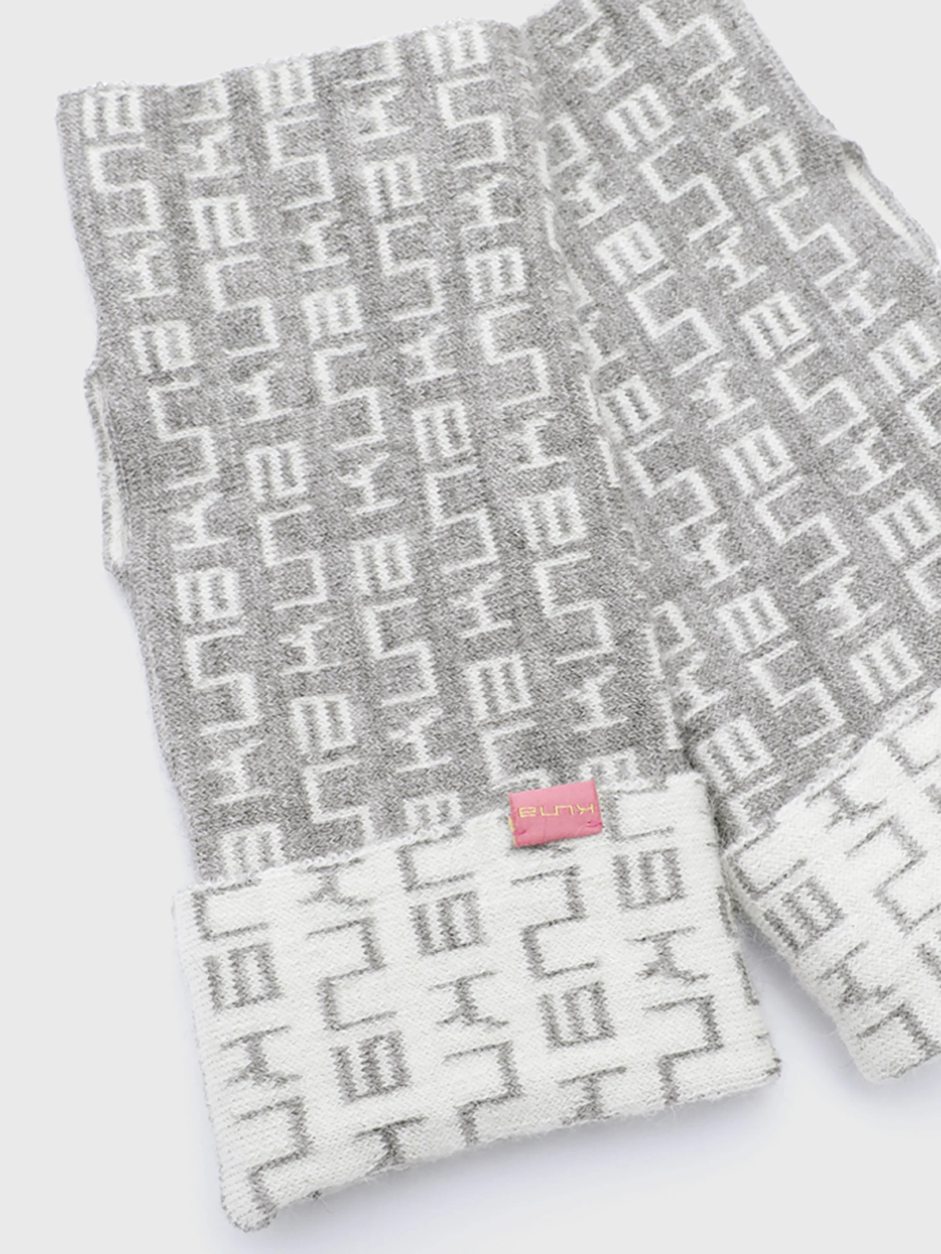 Guantes Yarita De Baby Alpaca Color Gris - Image 4