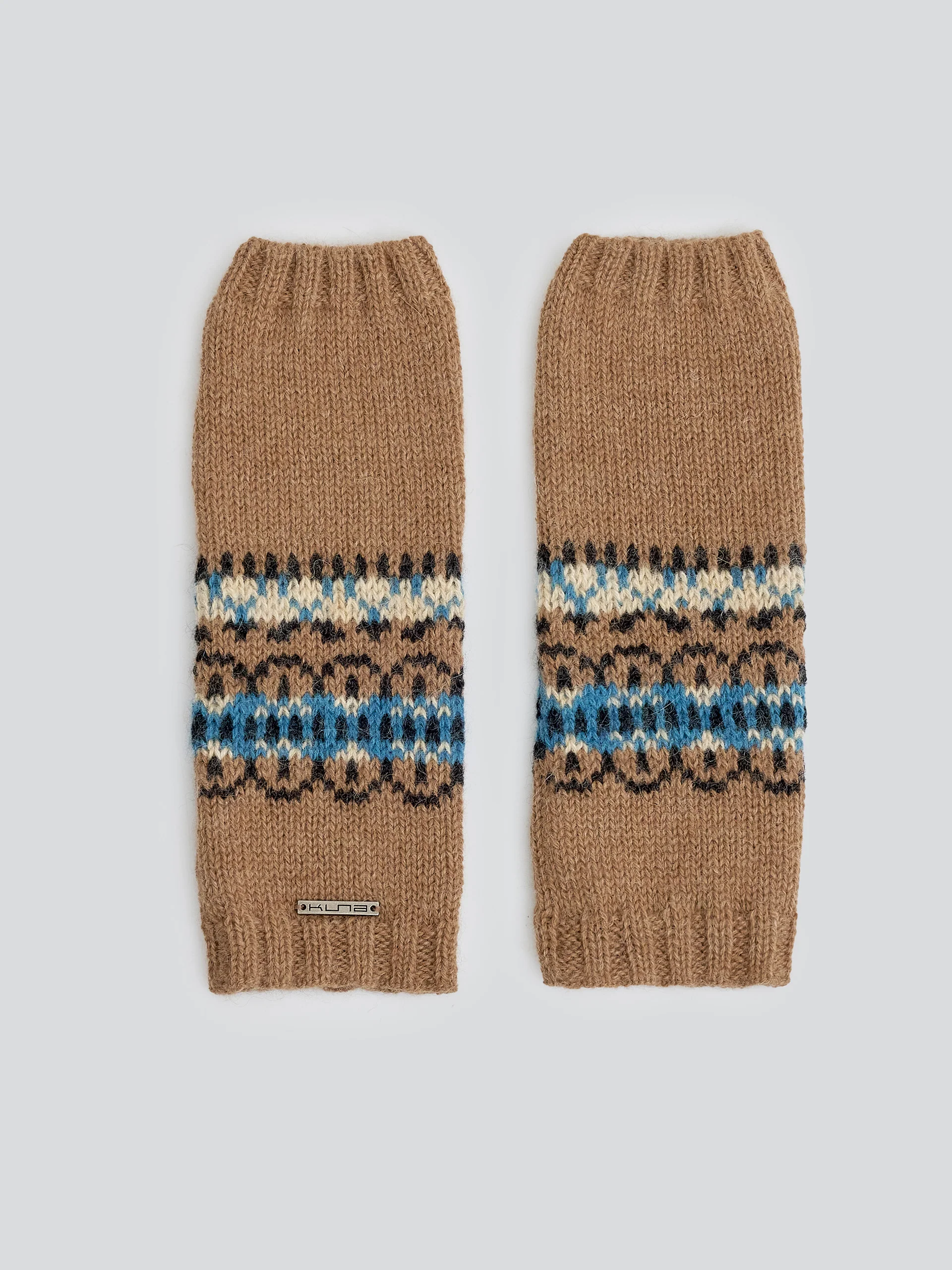 Guantes Yoke Gloves De Baby Alpaca Color Camel - Image 2