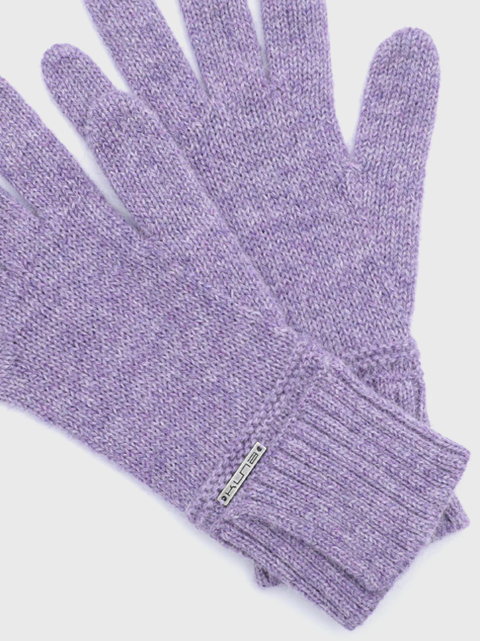 Guantes Yrma De Baby Alpaca Color Morado - Image 6