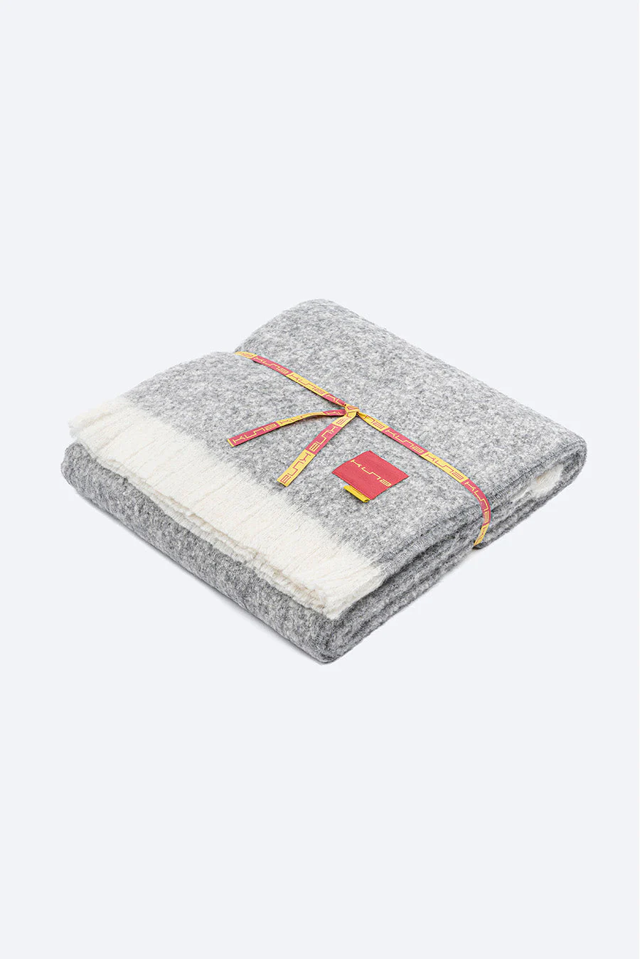 Manta Vendome De Alpaca Color Gris Claro