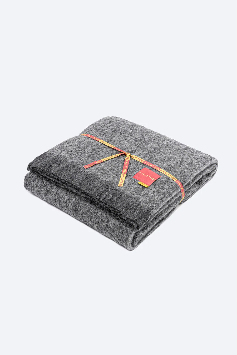 Manta Vendome De Alpaca Color Gris Oscuro