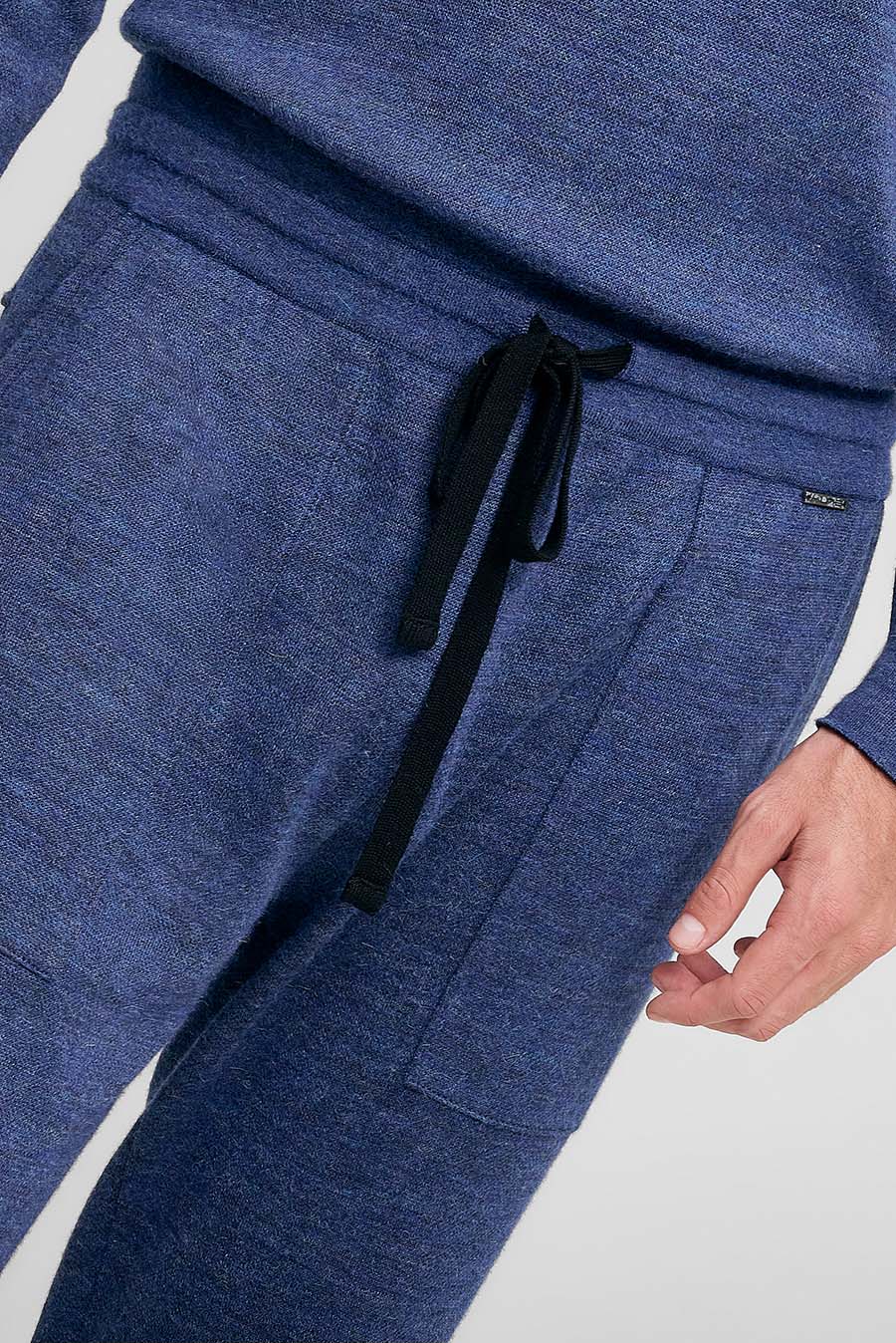 Pantalón Uomo De Baby Alpaca Color Storm - Image 5