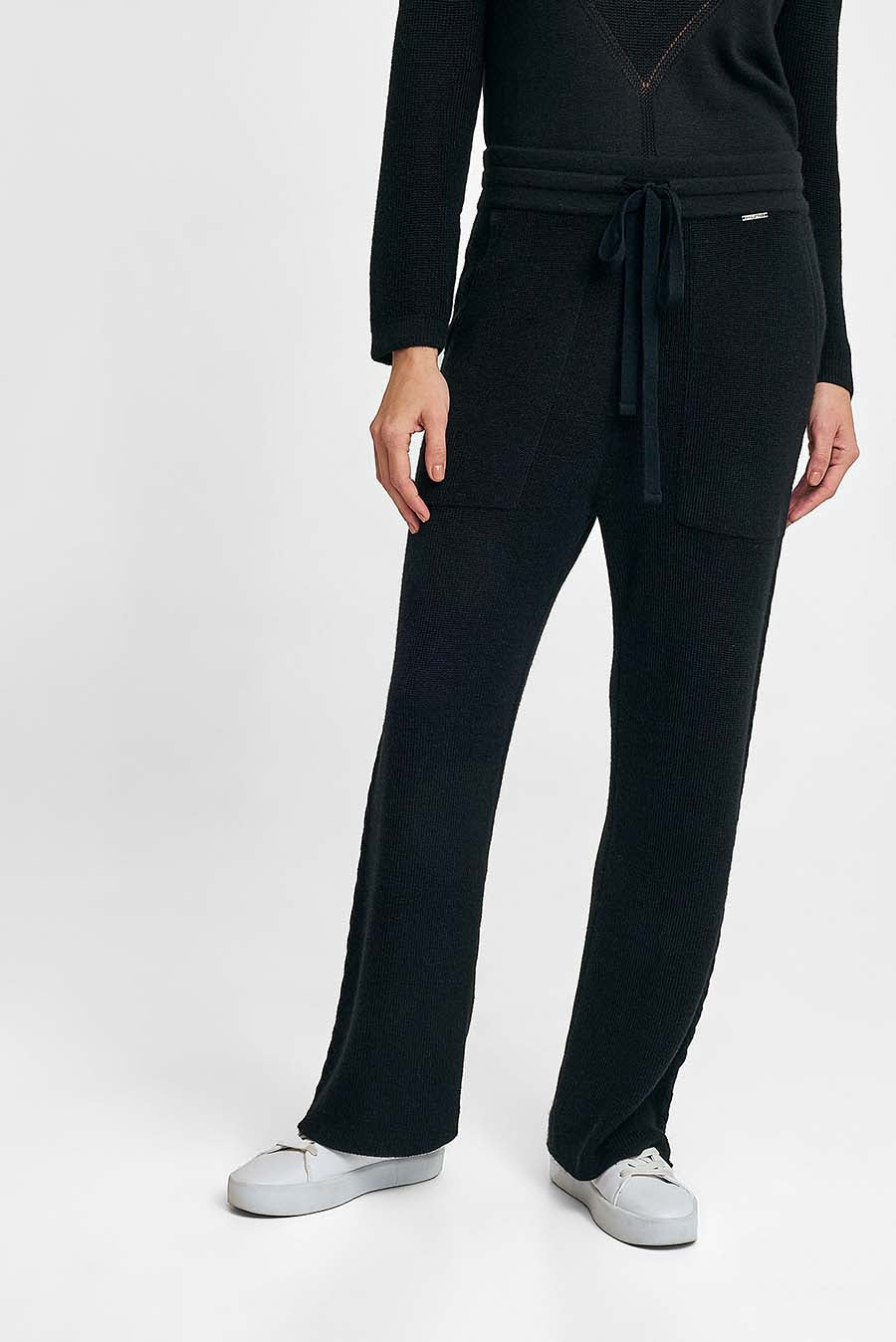 Pantalón Wayout De Baby Alpaca Color Negro - Image 4