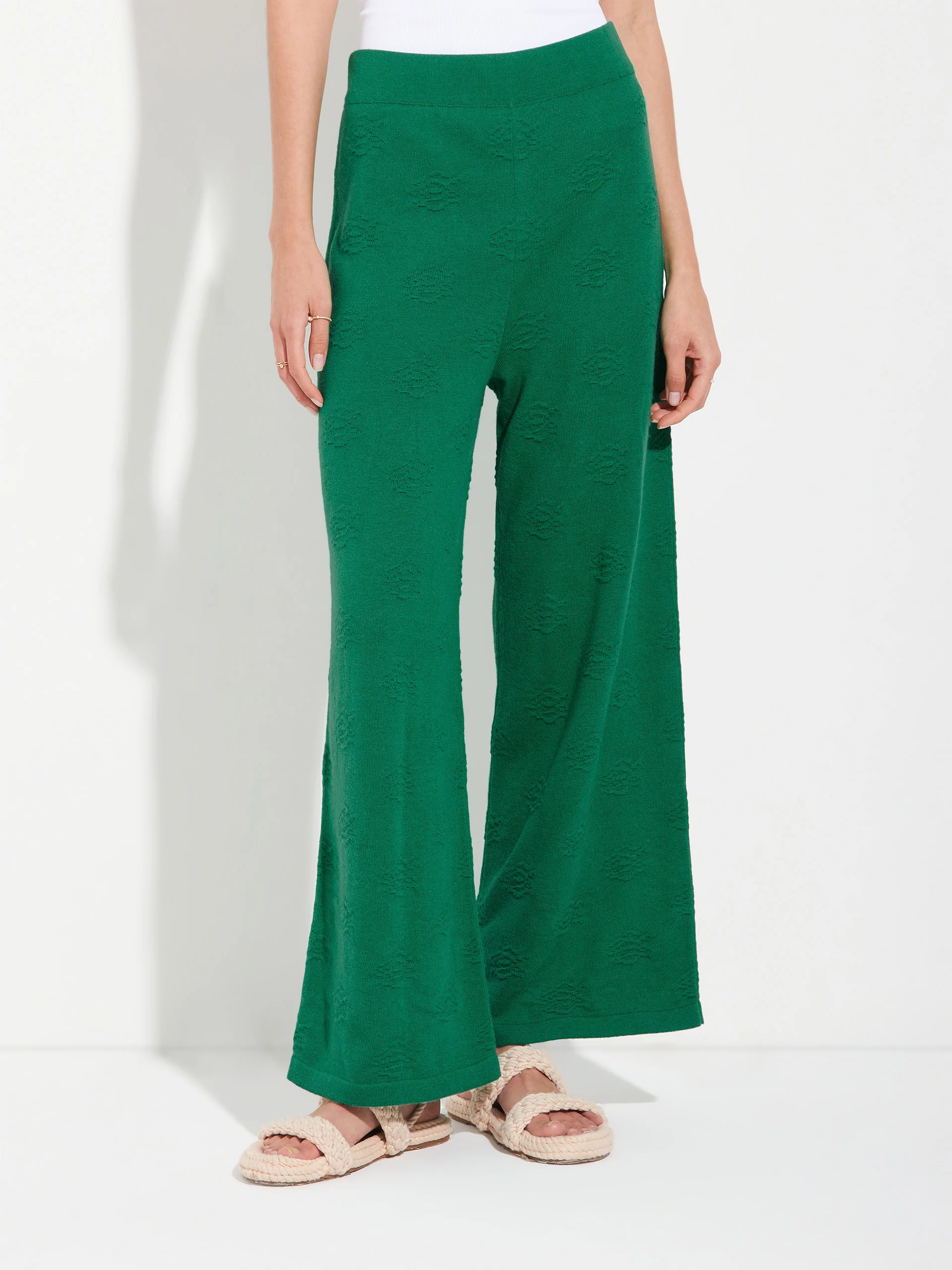 Pantalón Zabeth Pants De Algodón Color Verde - Image 2