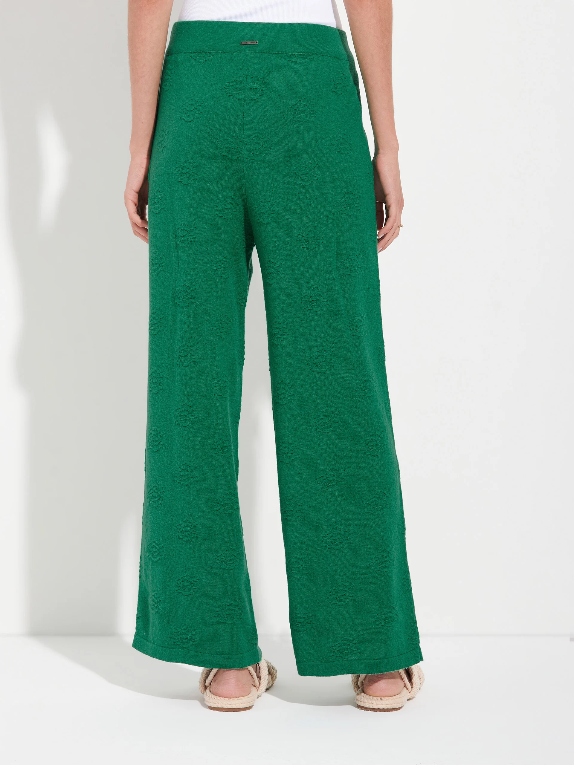 Pantalón Zabeth Pants De Algodón Color Verde - Image 3
