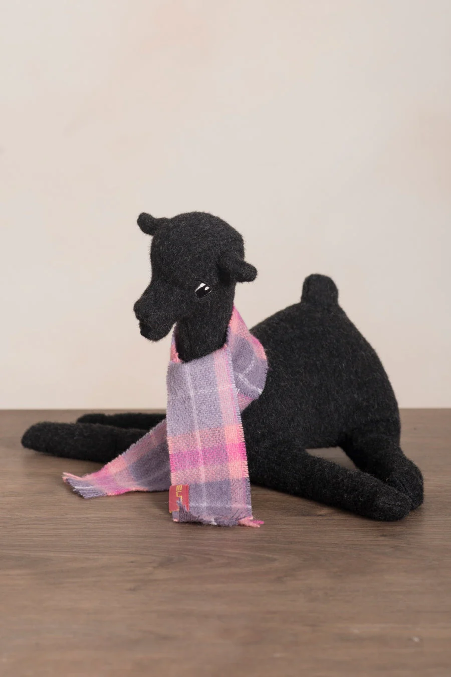 Peluche Laikka Tela De Alpaca & Lana Color Gris